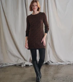 Online Hatley Abigail Sweater Dress - Art Deco Dots