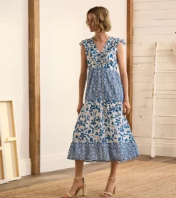 Outlet Hatley Aria Midi Dress - Shibori Mix