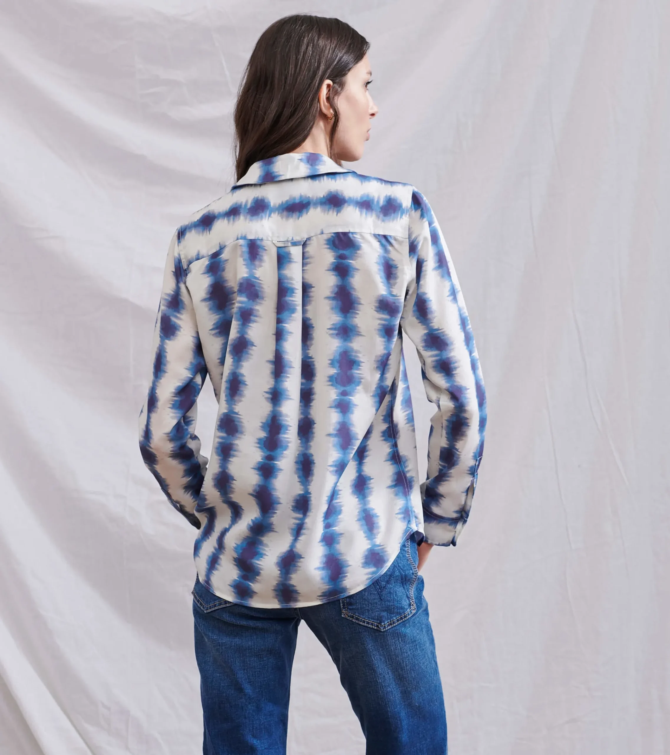 Outlet Hatley Ariane Shirt - Linear Waves