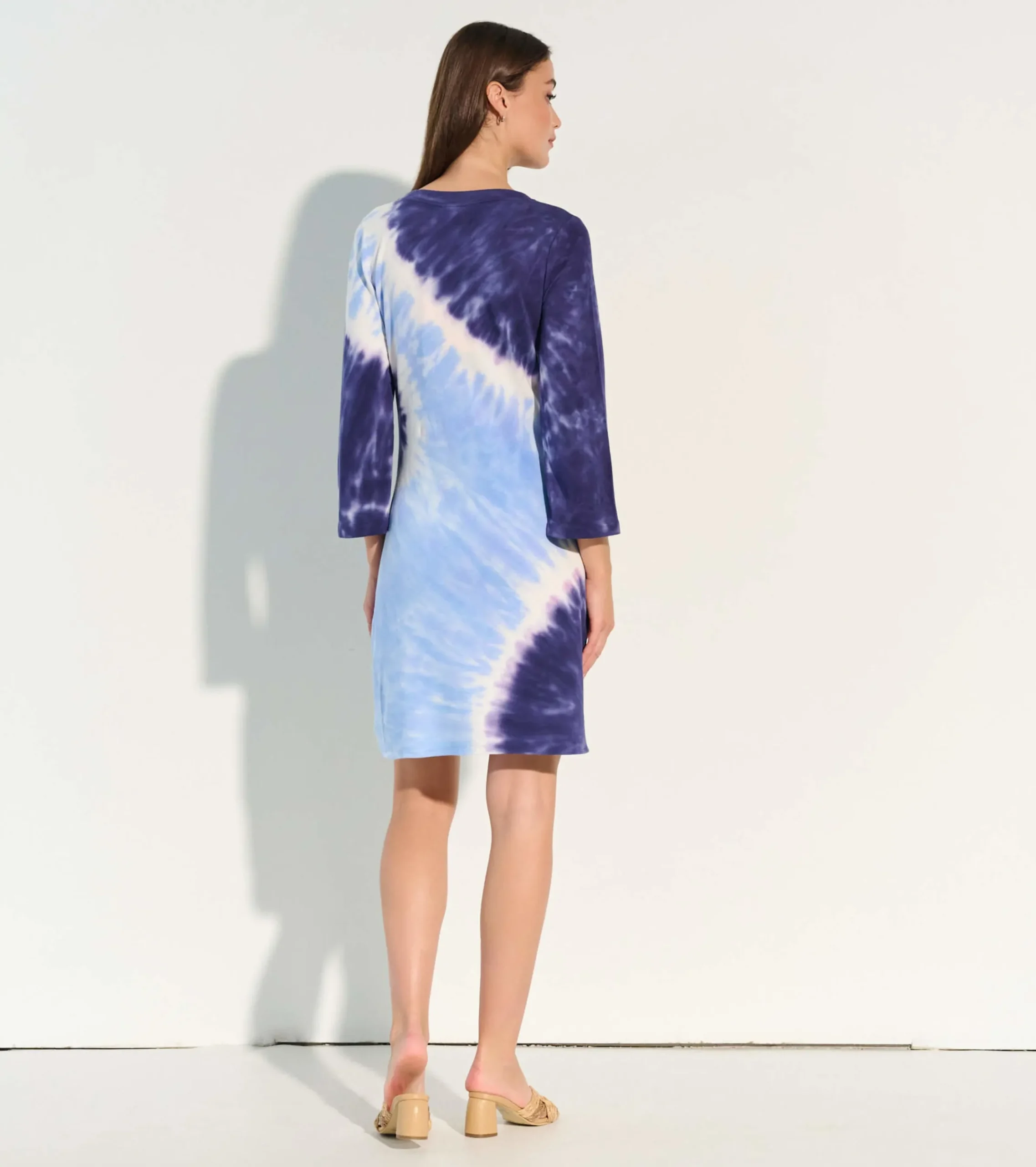 Best Hatley Ashley Dress - Vista Sunset Tie Dye