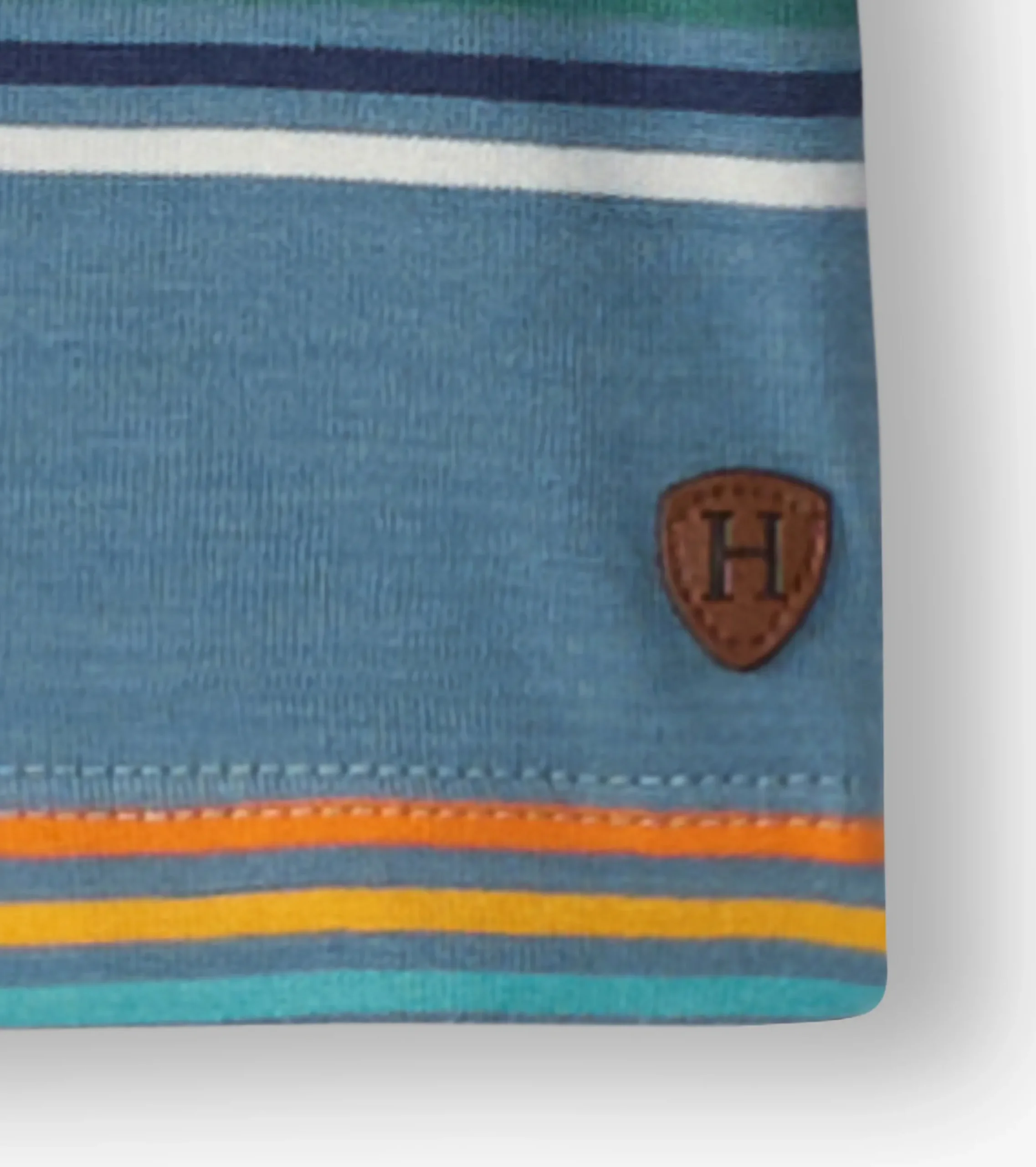 Discount Hatley Baby & Toddler Boys Bluestone Stripes Long Sleeve Polo T-Shirt