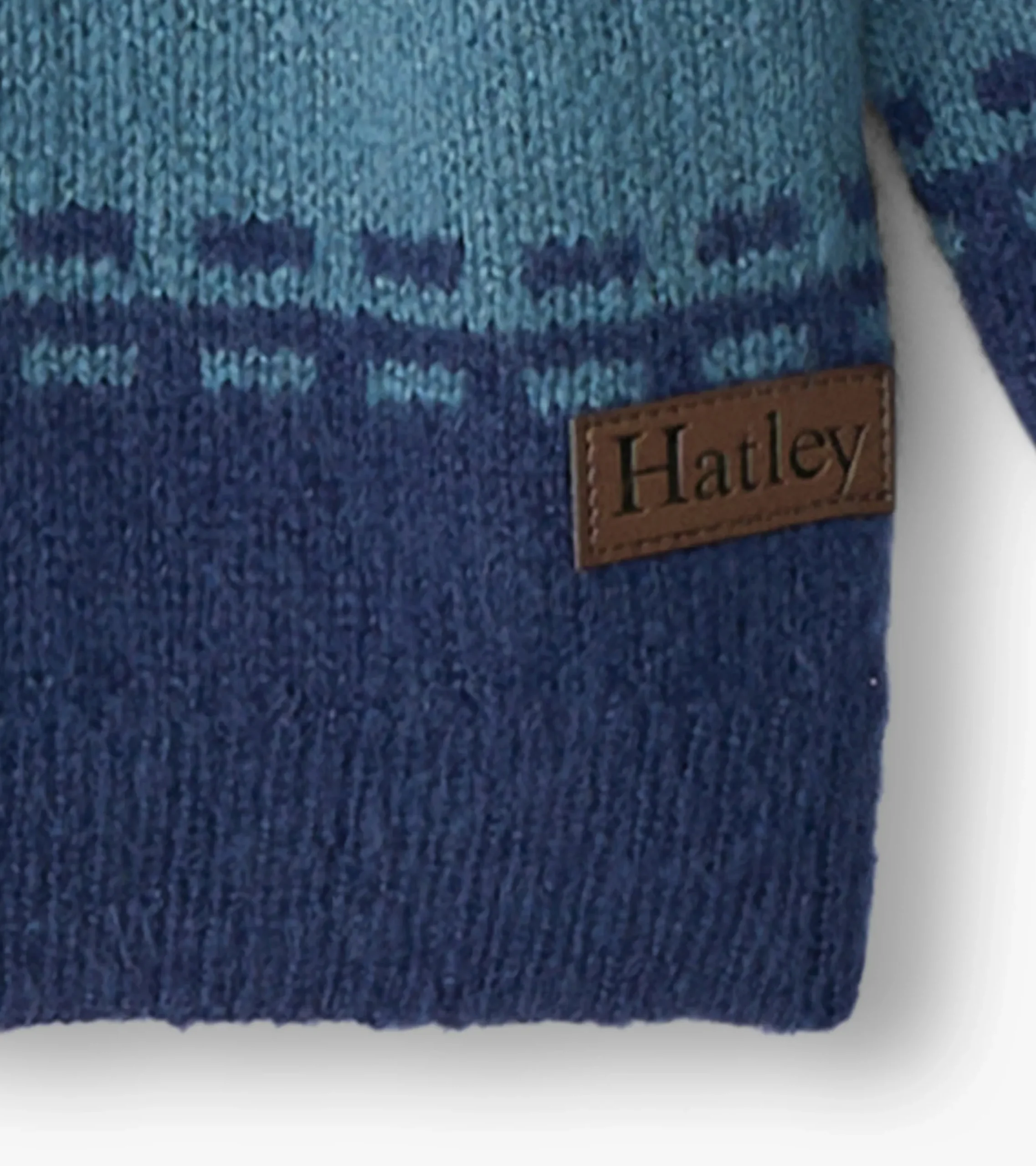 Clearance Hatley Baby & Toddler Boys Blue Combo Crew Neck Knit Sweater