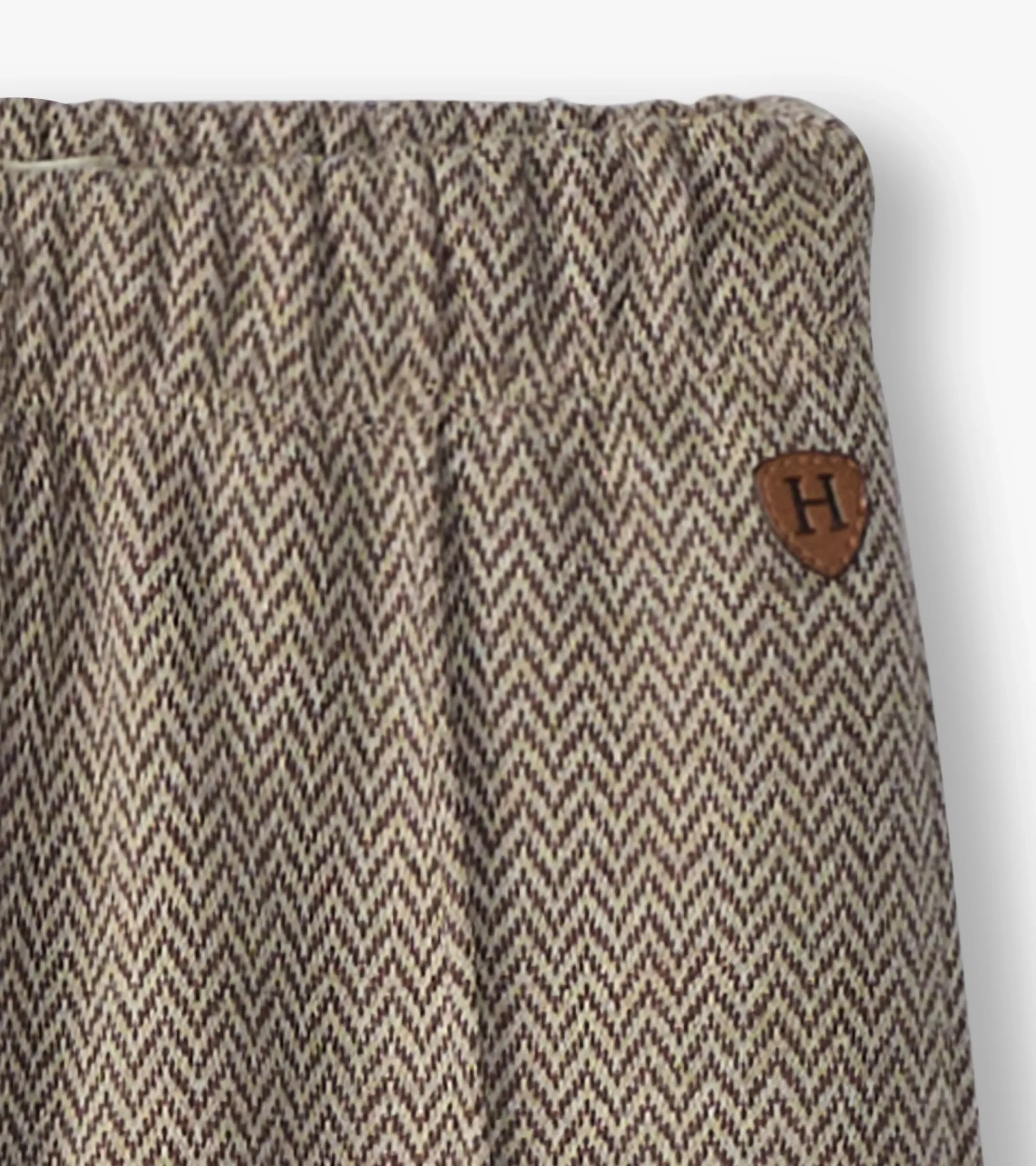 Hatley Baby & Toddler Boys Brown Sugar Herringbone Pants