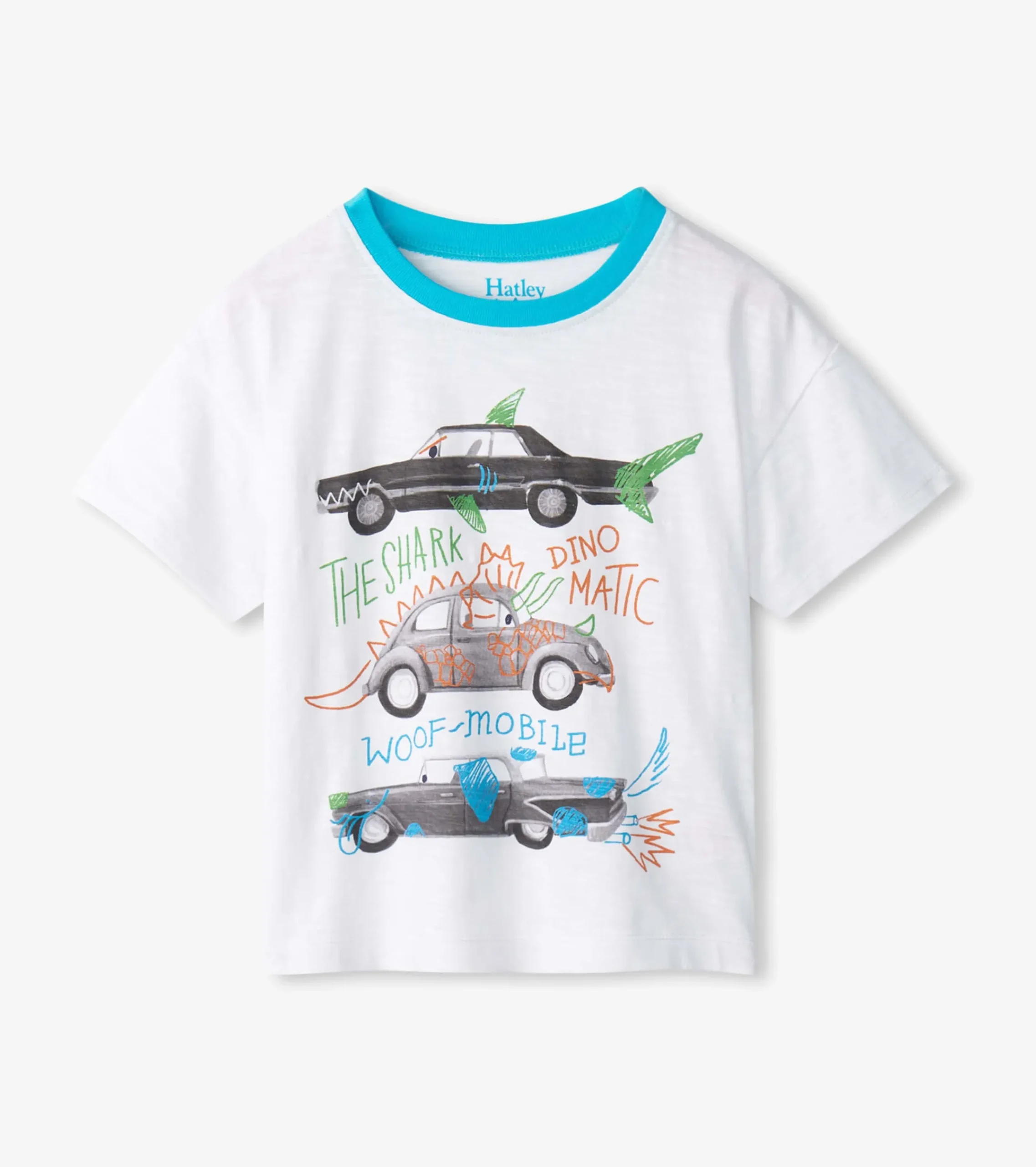 Online Hatley Baby & Toddler Boys Crazy Cars Slouchy Tee