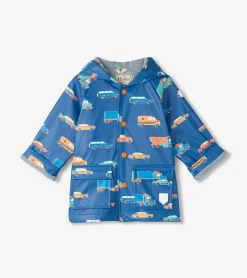 Discount Hatley Baby & Toddler Boys Driving Cars Button-Up Rain Jacket
