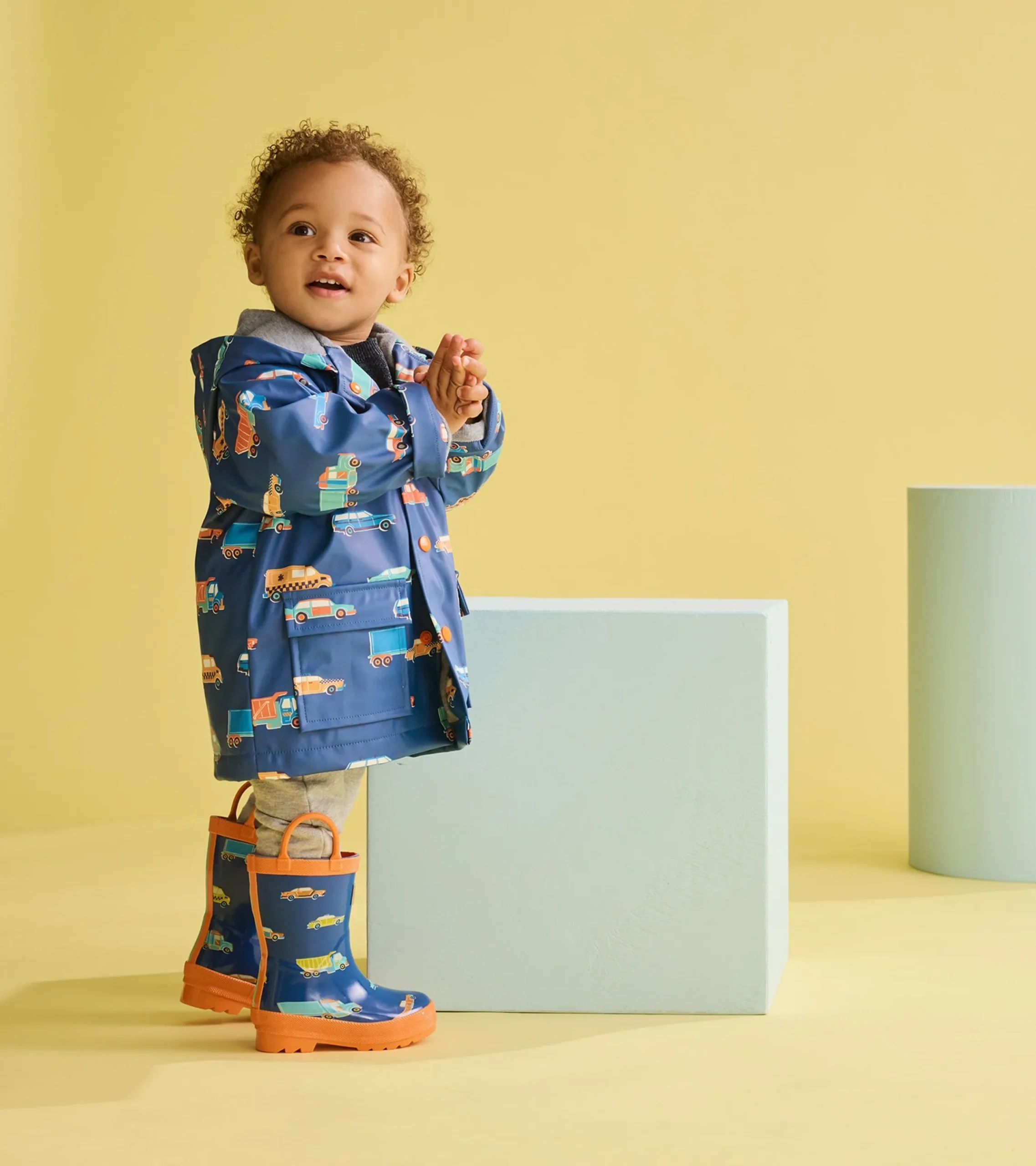 Discount Hatley Baby & Toddler Boys Driving Cars Button-Up Rain Jacket