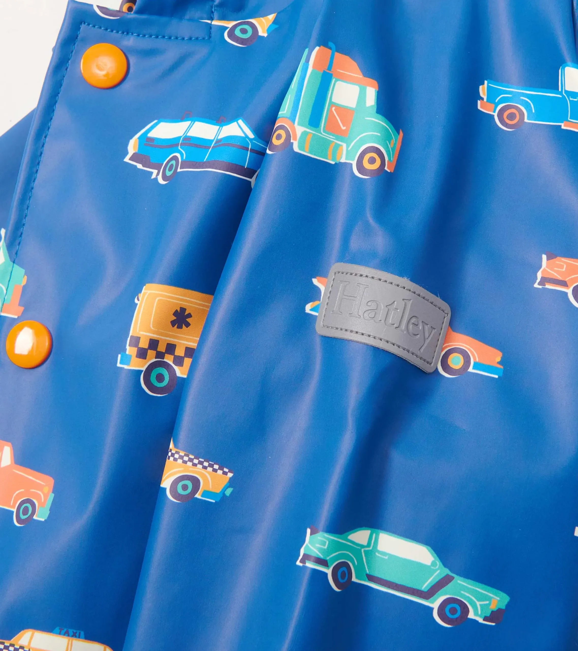 Discount Hatley Baby & Toddler Boys Driving Cars Button-Up Rain Jacket