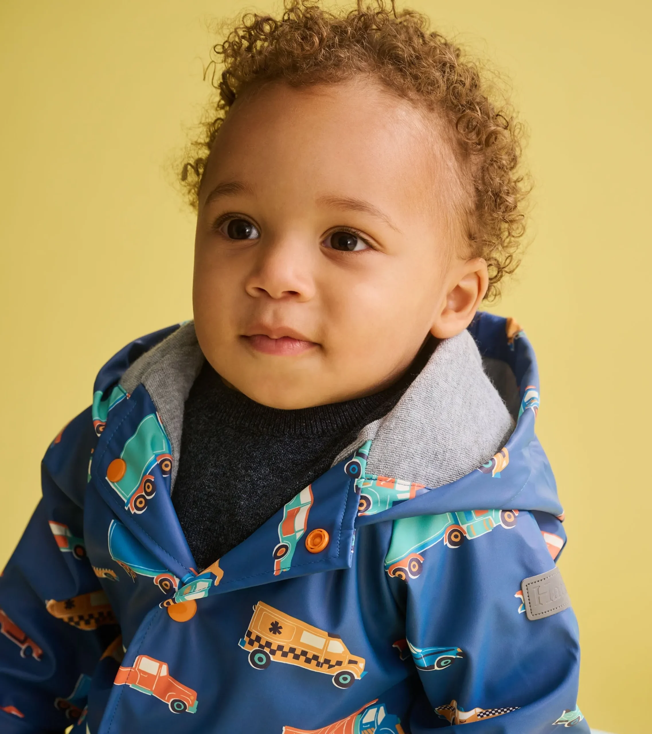 Discount Hatley Baby & Toddler Boys Driving Cars Button-Up Rain Jacket