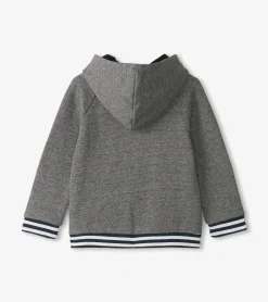 Sale Hatley Baby & Toddler Boys Flame Blue Zip-Up Hoodie