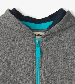 Sale Hatley Baby & Toddler Boys Flame Blue Zip-Up Hoodie