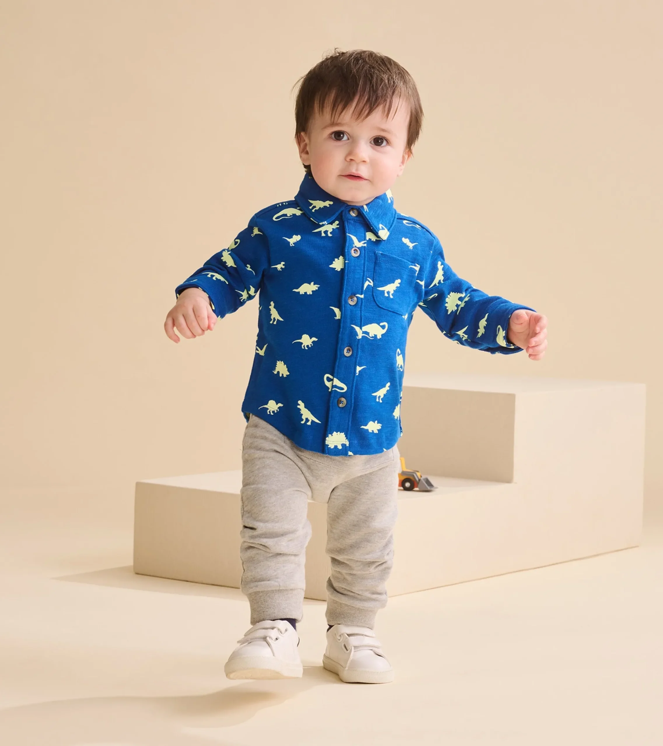 Outlet Hatley Baby & Toddler Boys Grey Melange Joggers