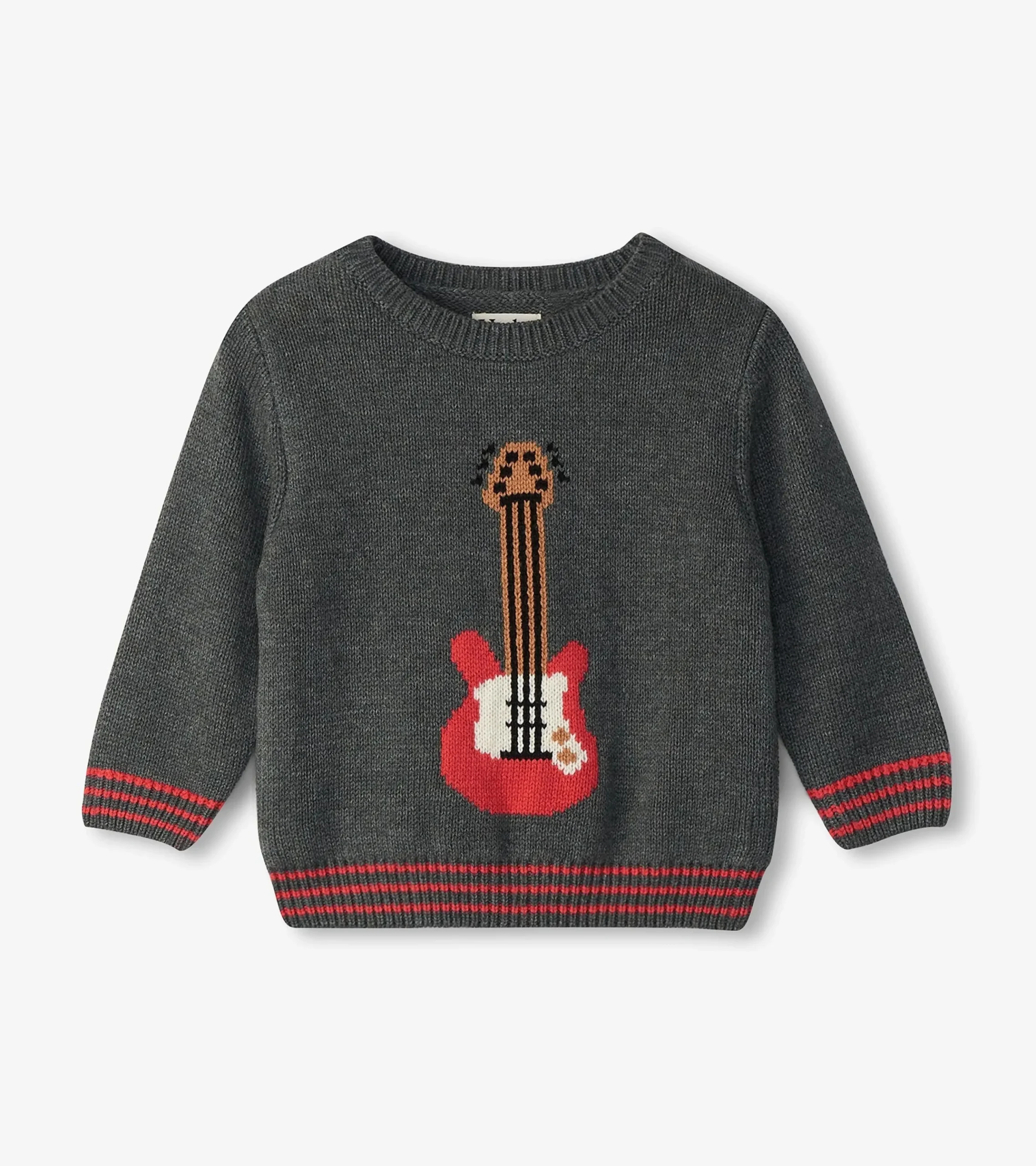 Hatley Baby & Toddler Boys Guitar Crew Neck Knit Sweater