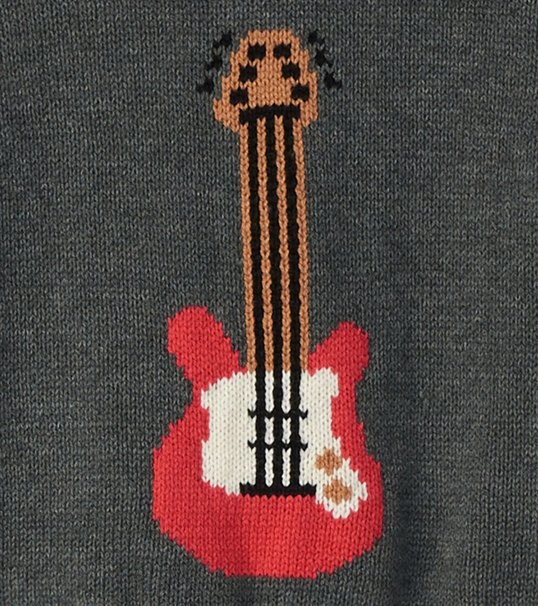 Hatley Baby & Toddler Boys Guitar Crew Neck Knit Sweater