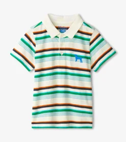 Discount Hatley Baby & Toddler Boys Hiking Stripes Polo Shirt