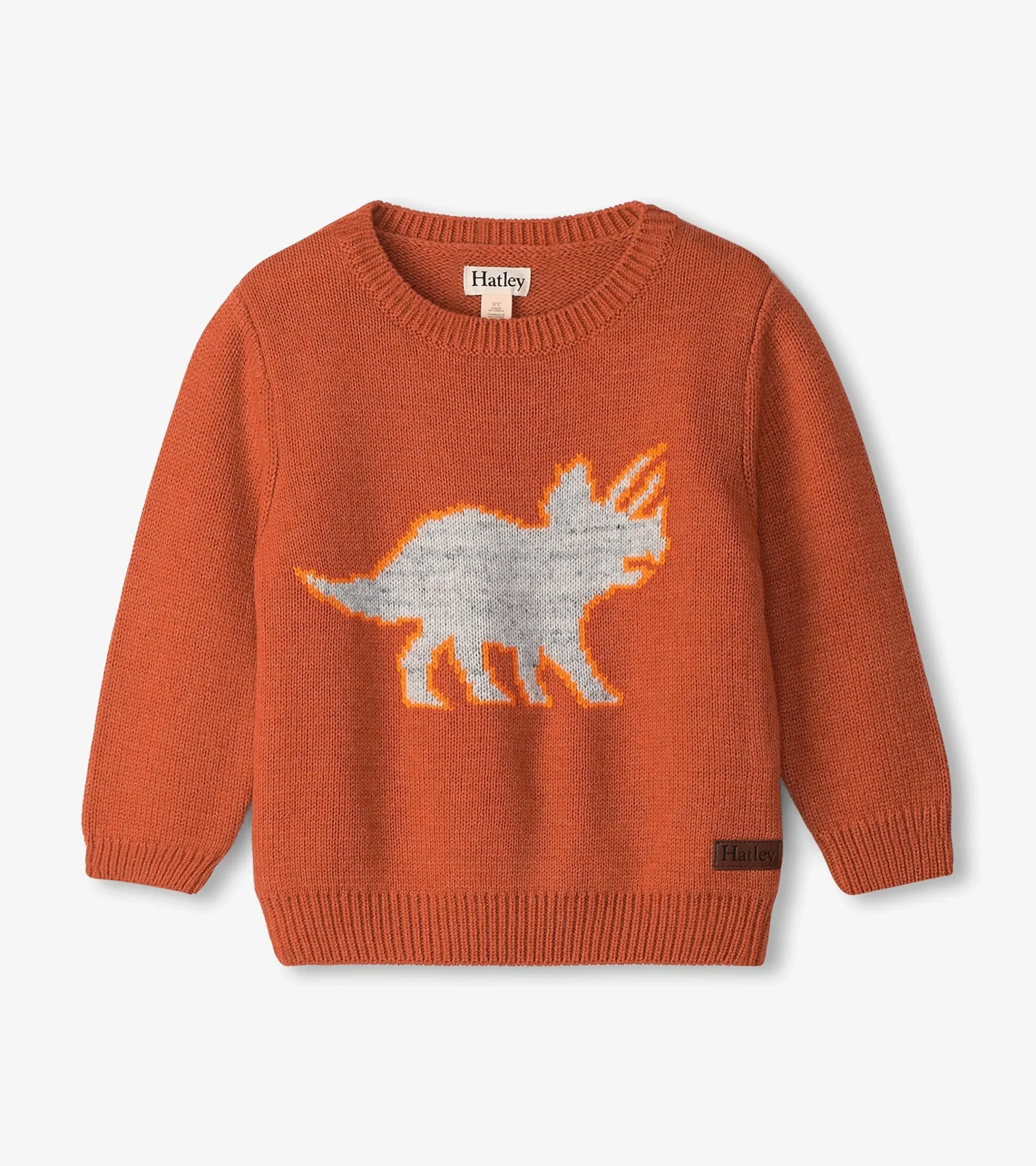 Hatley Baby & Toddler Boys Triceratops Crew Neck Knit Sweater