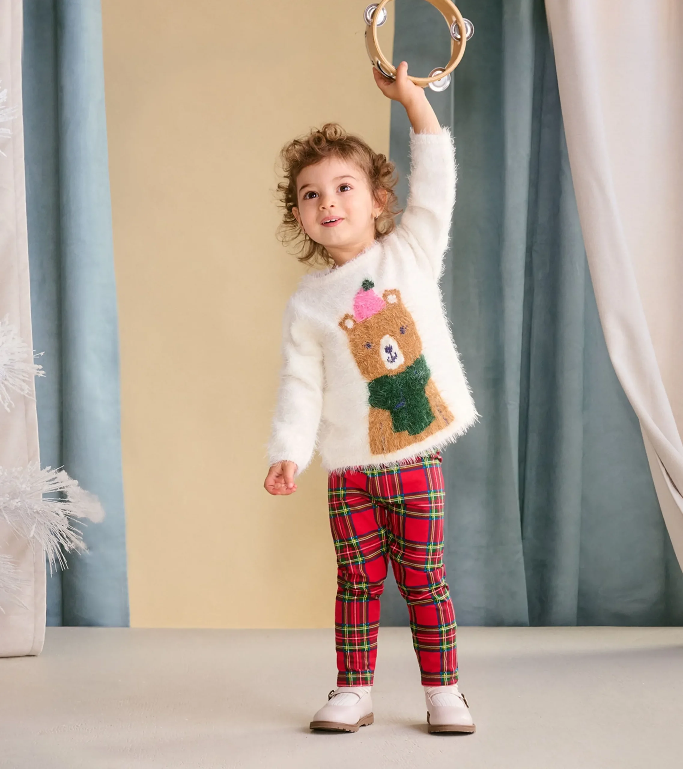 Sale Hatley Baby & Toddler Cozy Bear Furry Sweater
