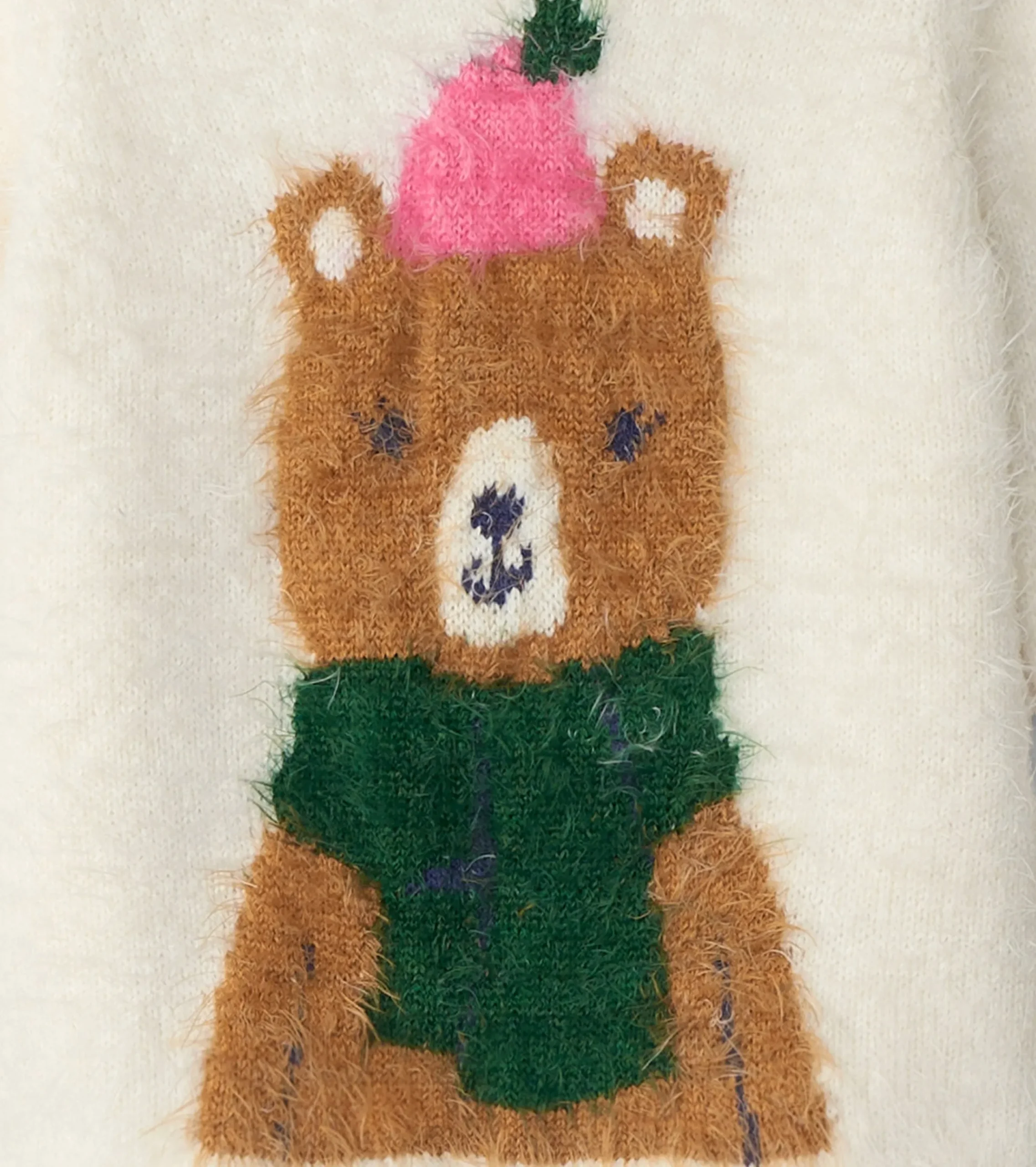 Sale Hatley Baby & Toddler Cozy Bear Furry Sweater