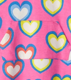 Outlet Hatley Baby & Toddler Girls Big Groovy Heart Terry Dress