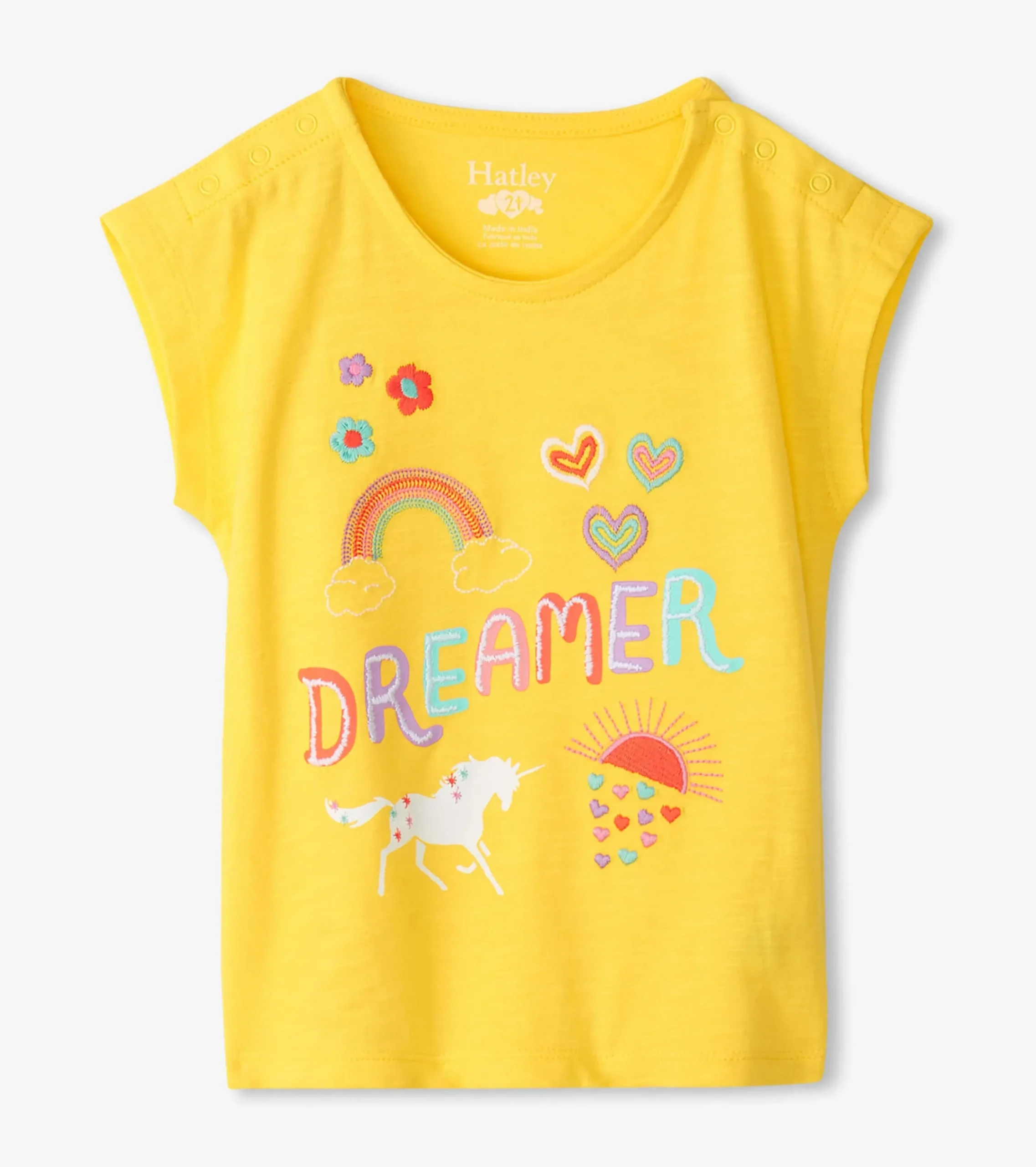 Clearance Hatley Baby & Toddler Girls Dreamer Snap Button Shirt