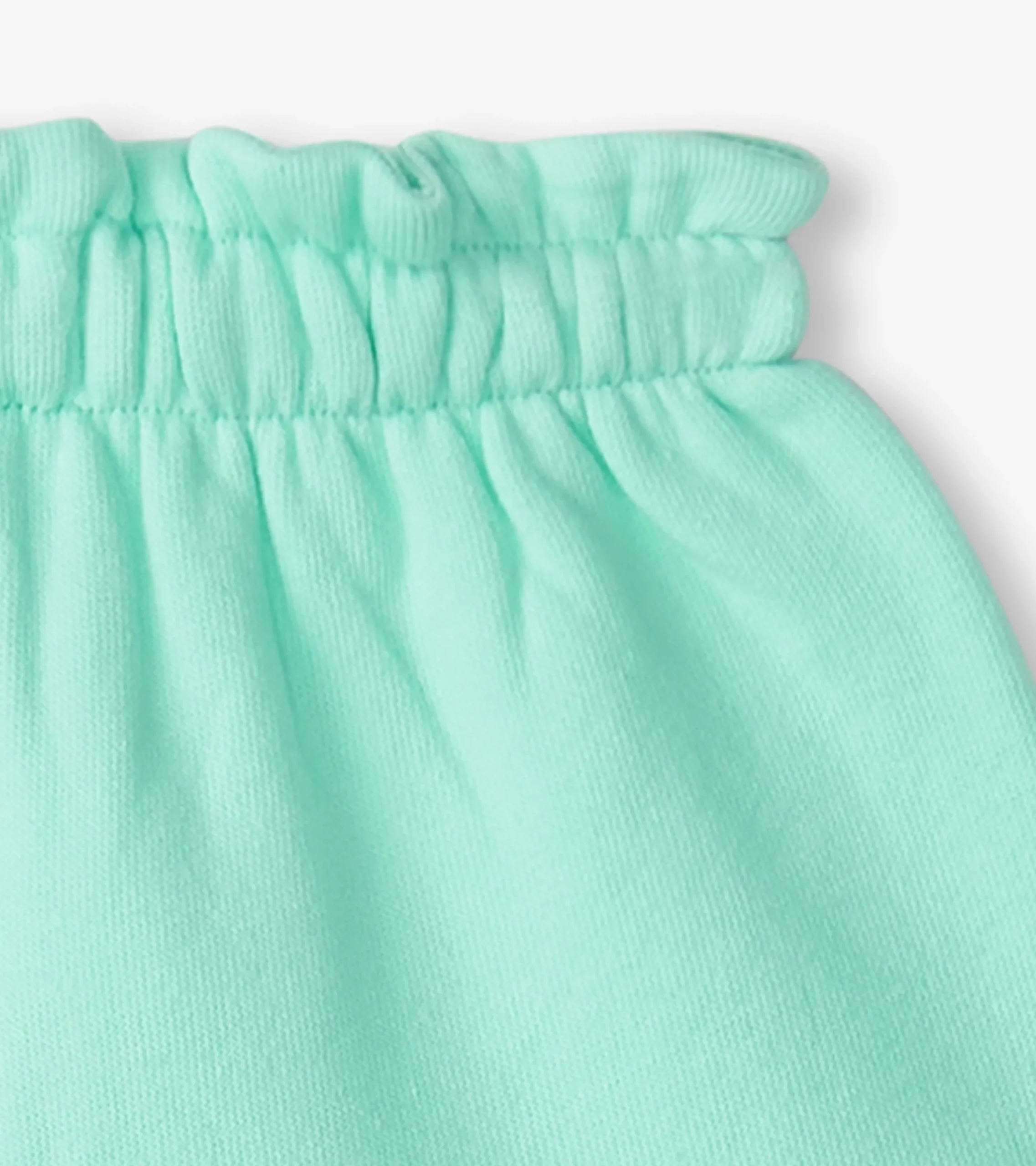 Discount Hatley Baby & Toddler Girls Ice Green Paper Bag Shorts