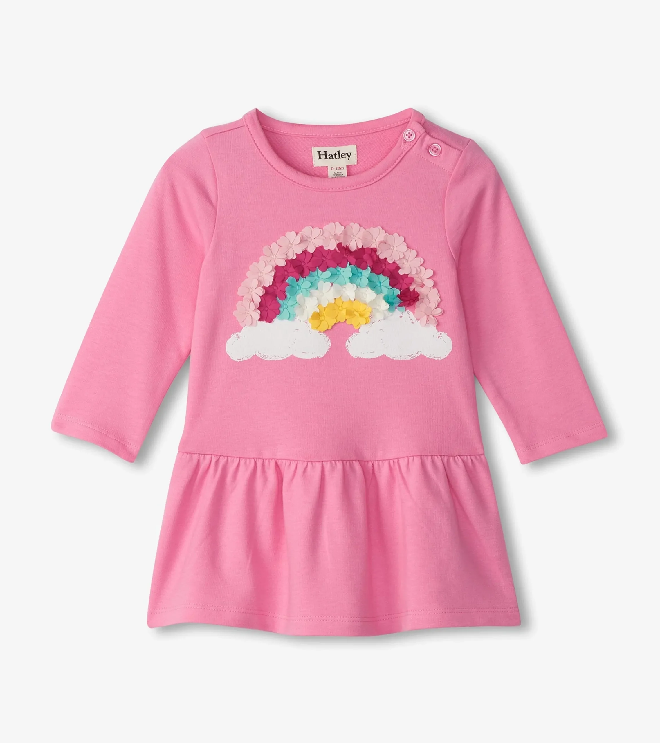Outlet Hatley Baby & Toddler Girls Rainbow Cloud Flounce Skirt Dress