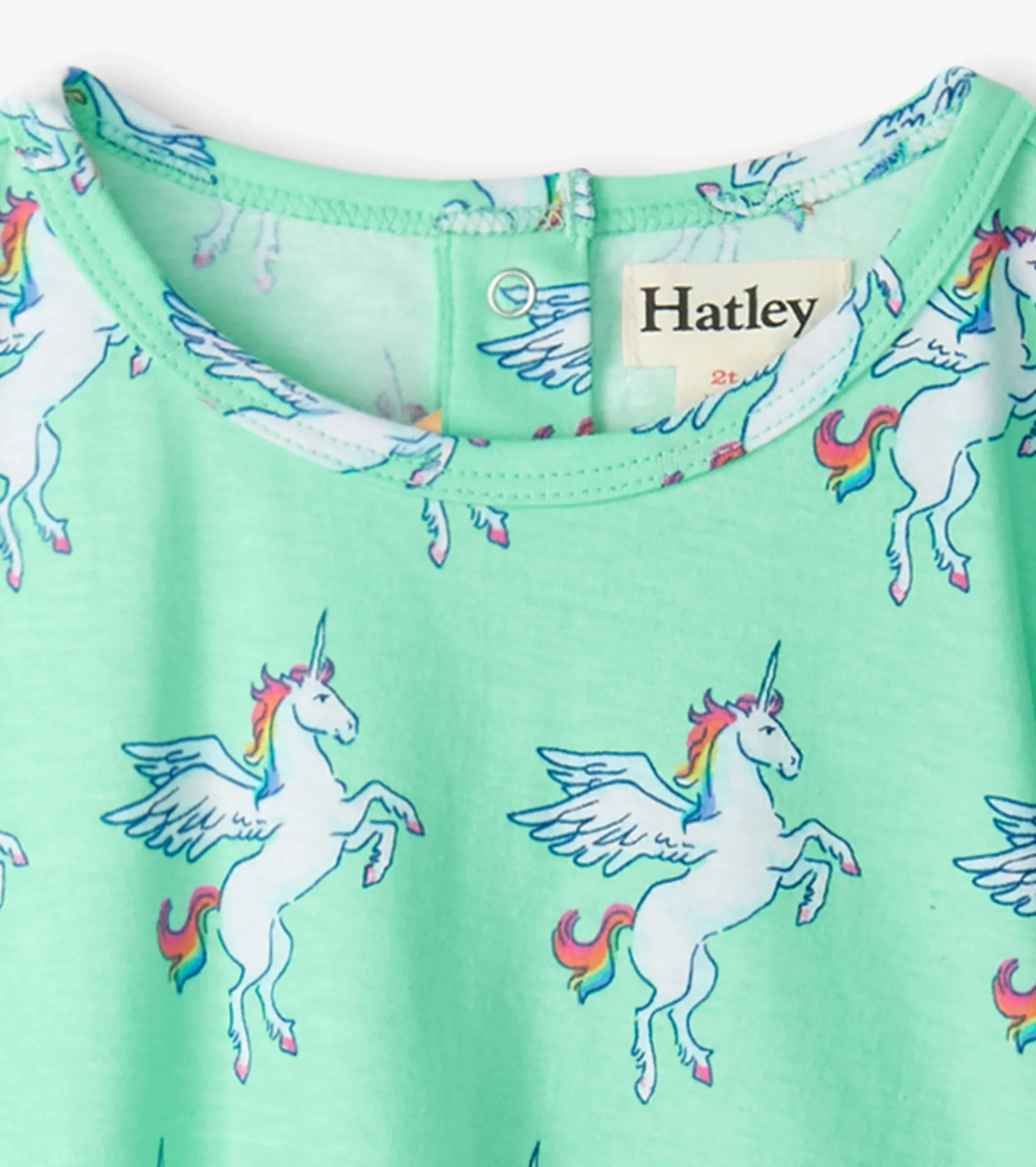 Online Hatley Baby & Toddler Girls Rainbow Unicorn Gathered Dress