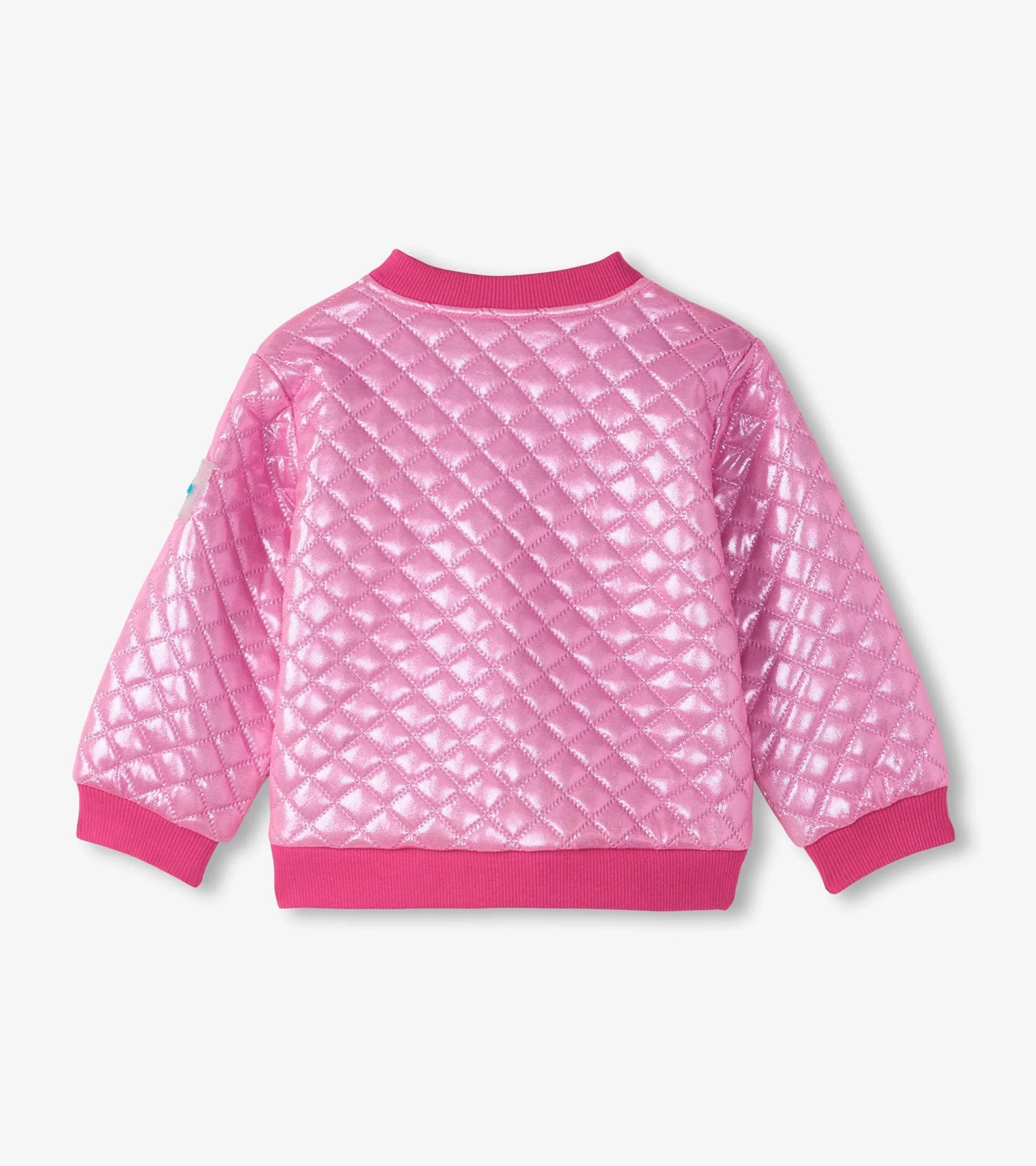 Hot Hatley Baby & Toddler Girls Rose Violet Metallic Bomber Jacket
