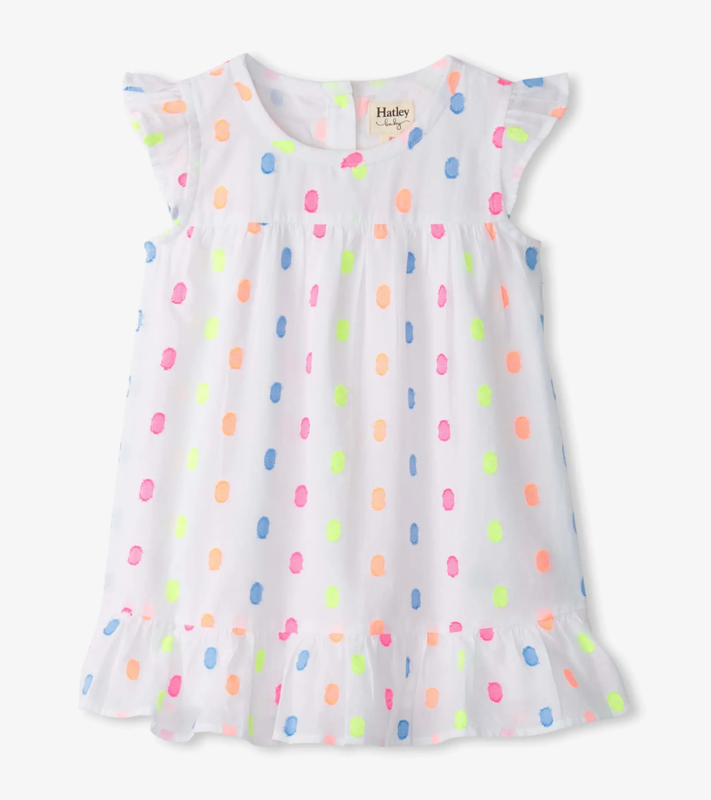 Online Hatley Baby & Toddler Girls Summer Dots Flounce Dress