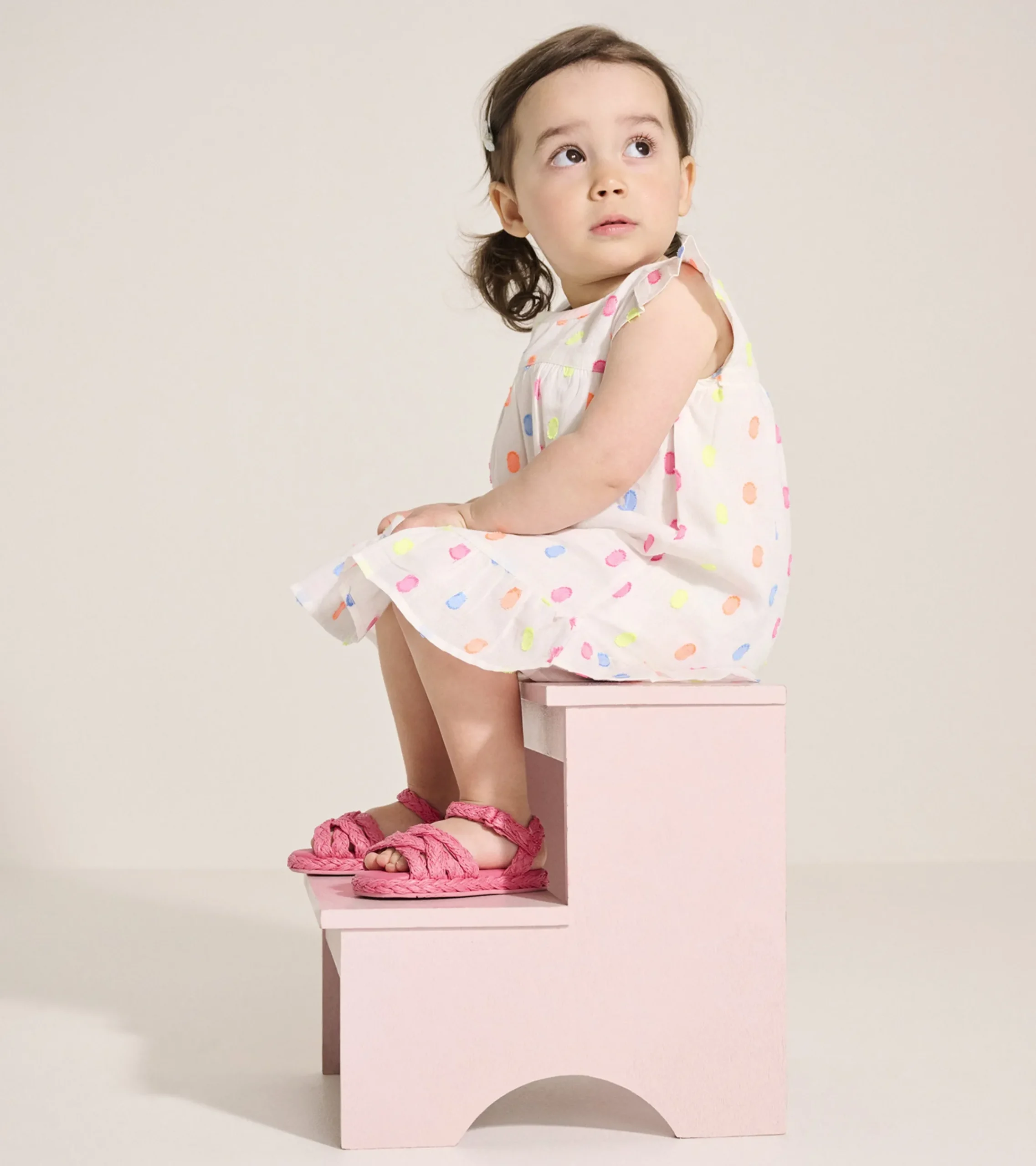 Online Hatley Baby & Toddler Girls Summer Dots Flounce Dress