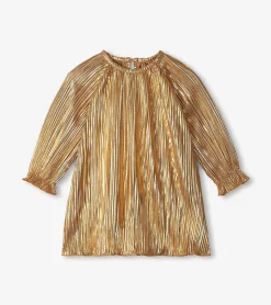Online Hatley Baby & Toddler Gold Metallic Special Dress
