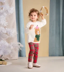 Discount Hatley Baby & Toddler Red Plaid Classic Leggings