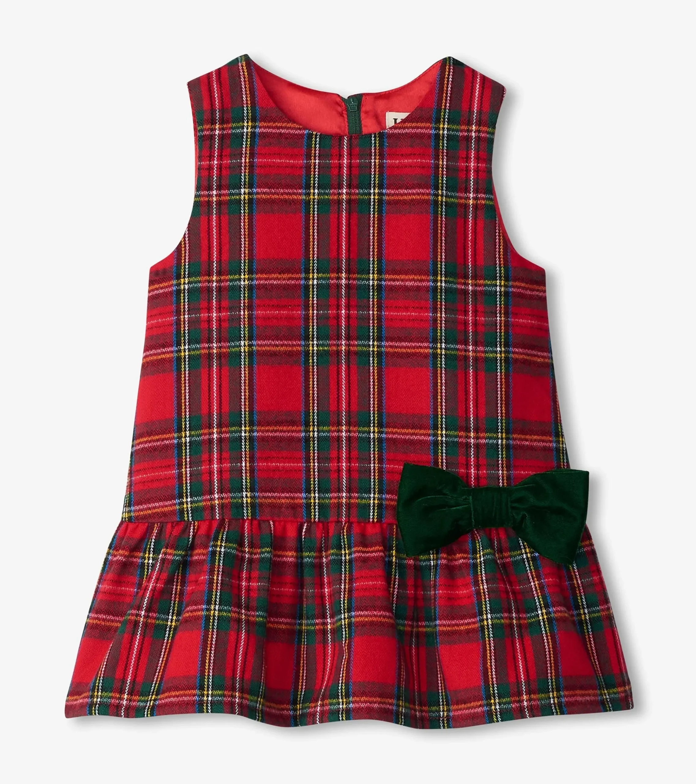 Online Hatley Baby & Toddler Red Plaid Pinafore Dress