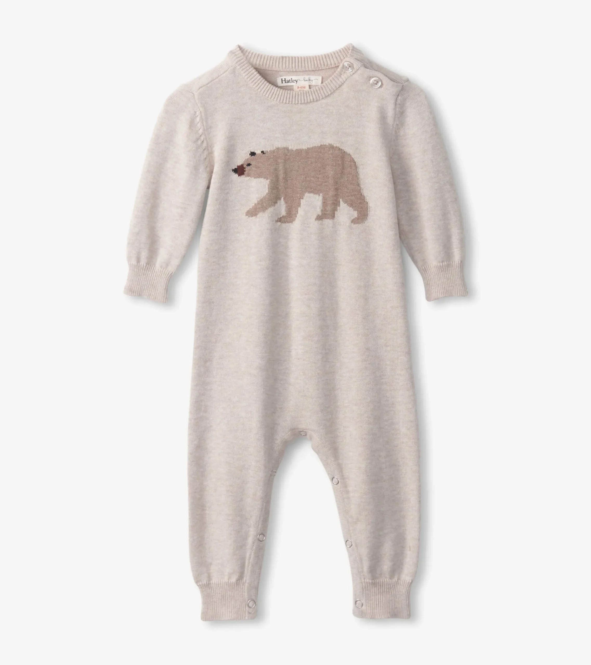 New Hatley Baby Bear Cub Sweater Onesie