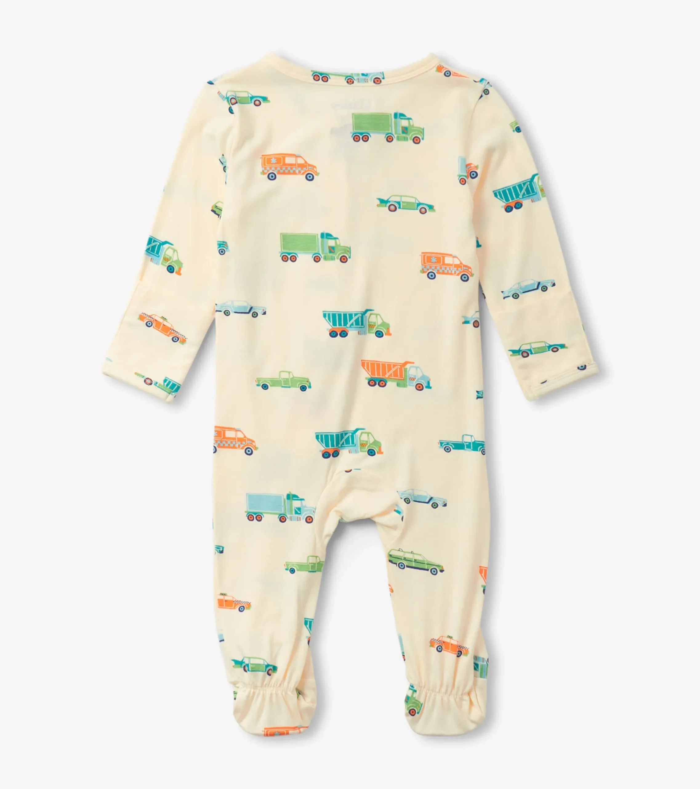 Clearance Hatley Baby Boys Dinky Cars Footed Sleeper