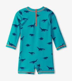 Online Hatley Baby Boys Dino Silhouette One-Piece Rashguard