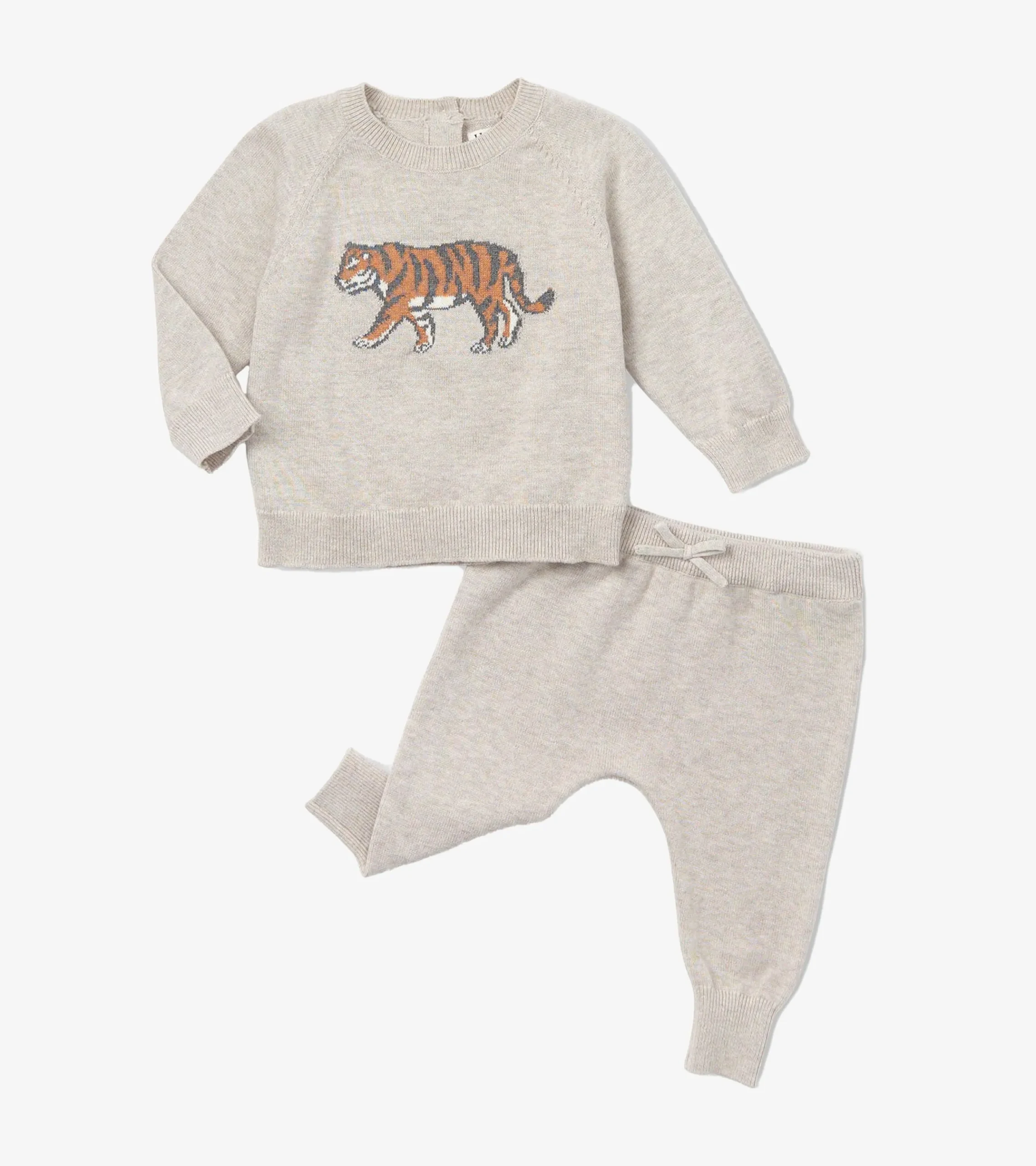 New Hatley Baby Boys Little Tiger Pullover Sweater & Pants