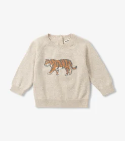 New Hatley Baby Boys Little Tiger Pullover Sweater & Pants