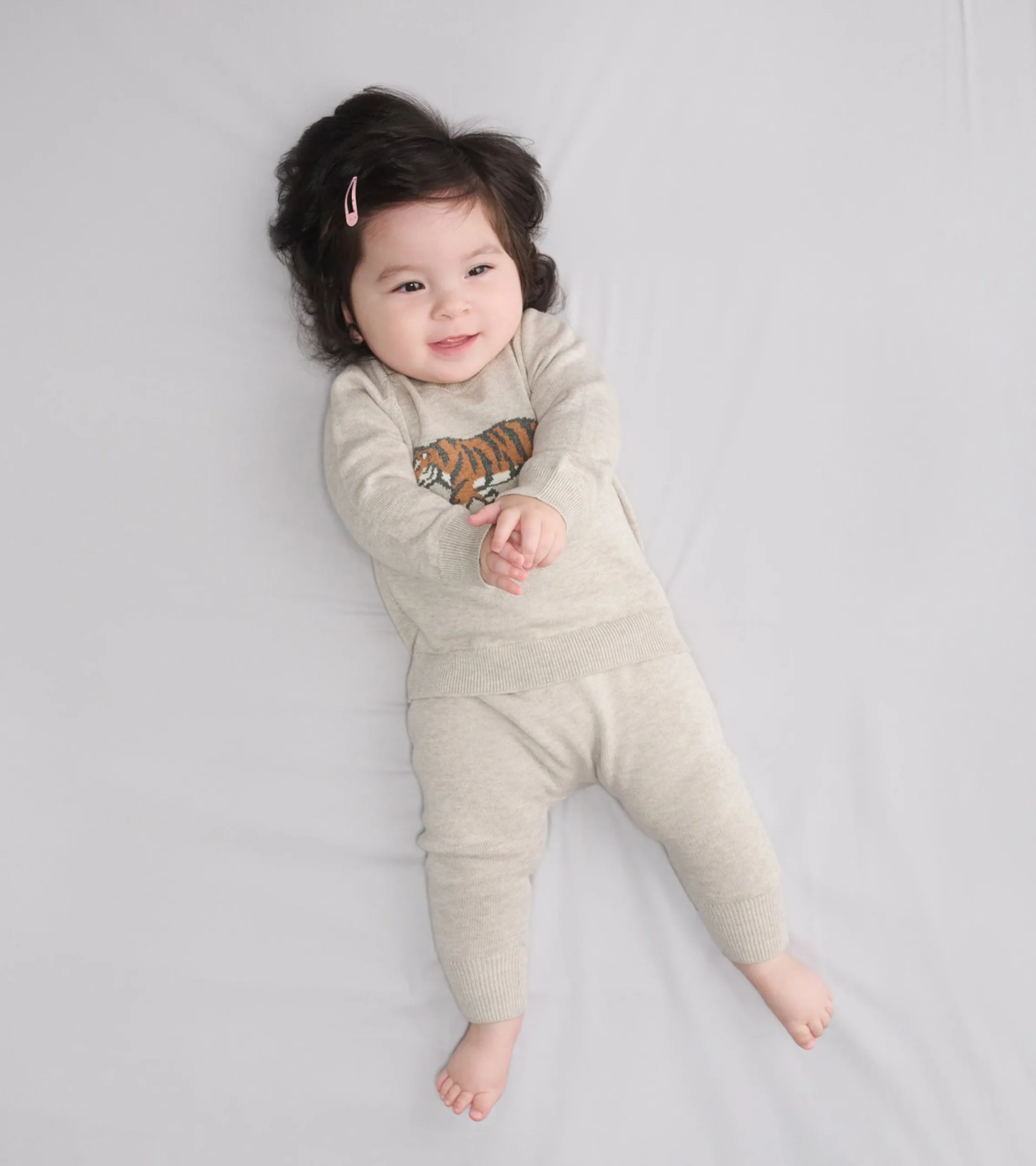 New Hatley Baby Boys Little Tiger Pullover Sweater & Pants