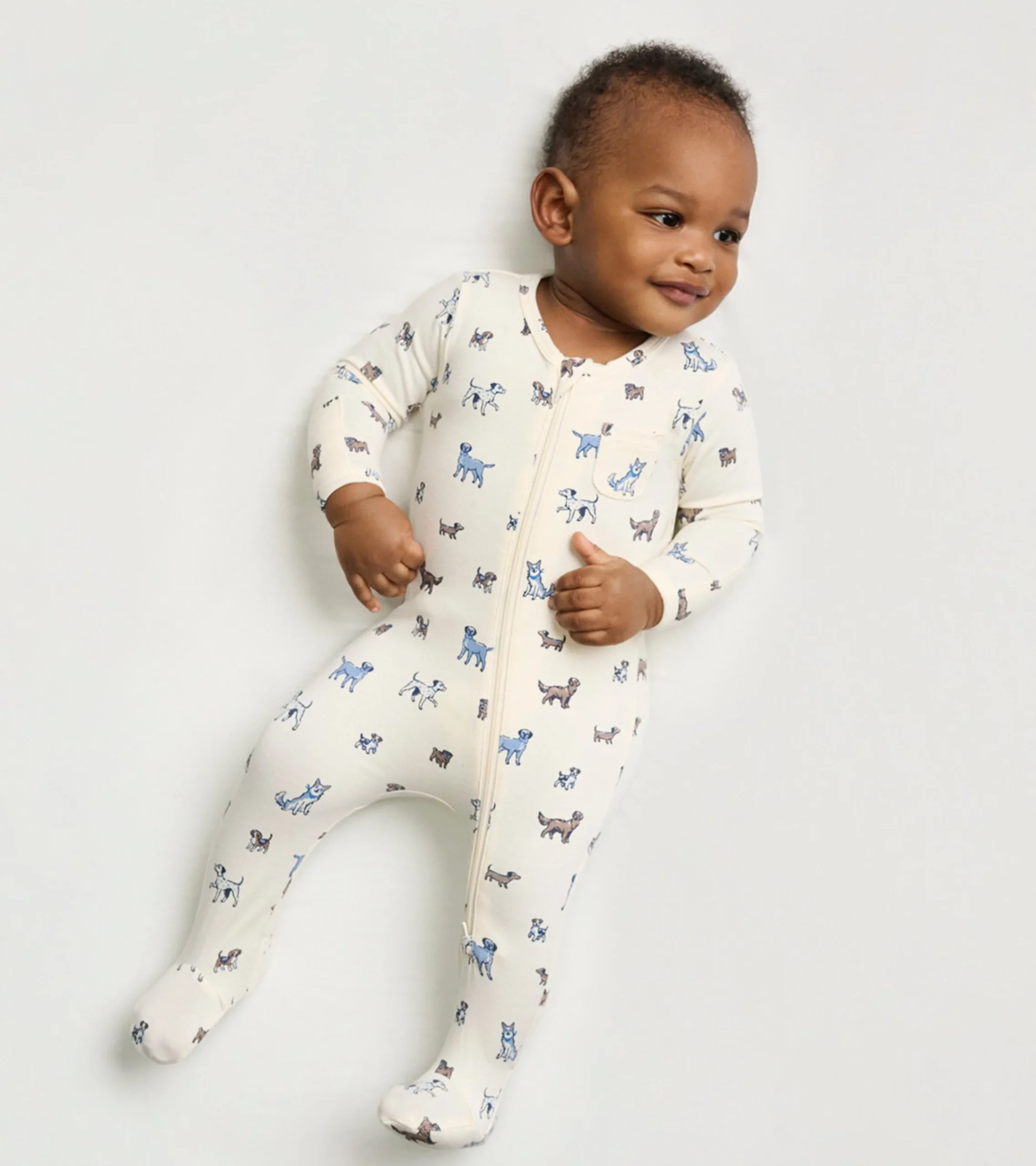 Hatley Baby Boys Puppies Puppies Footed Sleeper