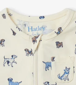 Hatley Baby Boys Puppies Puppies Footed Sleeper