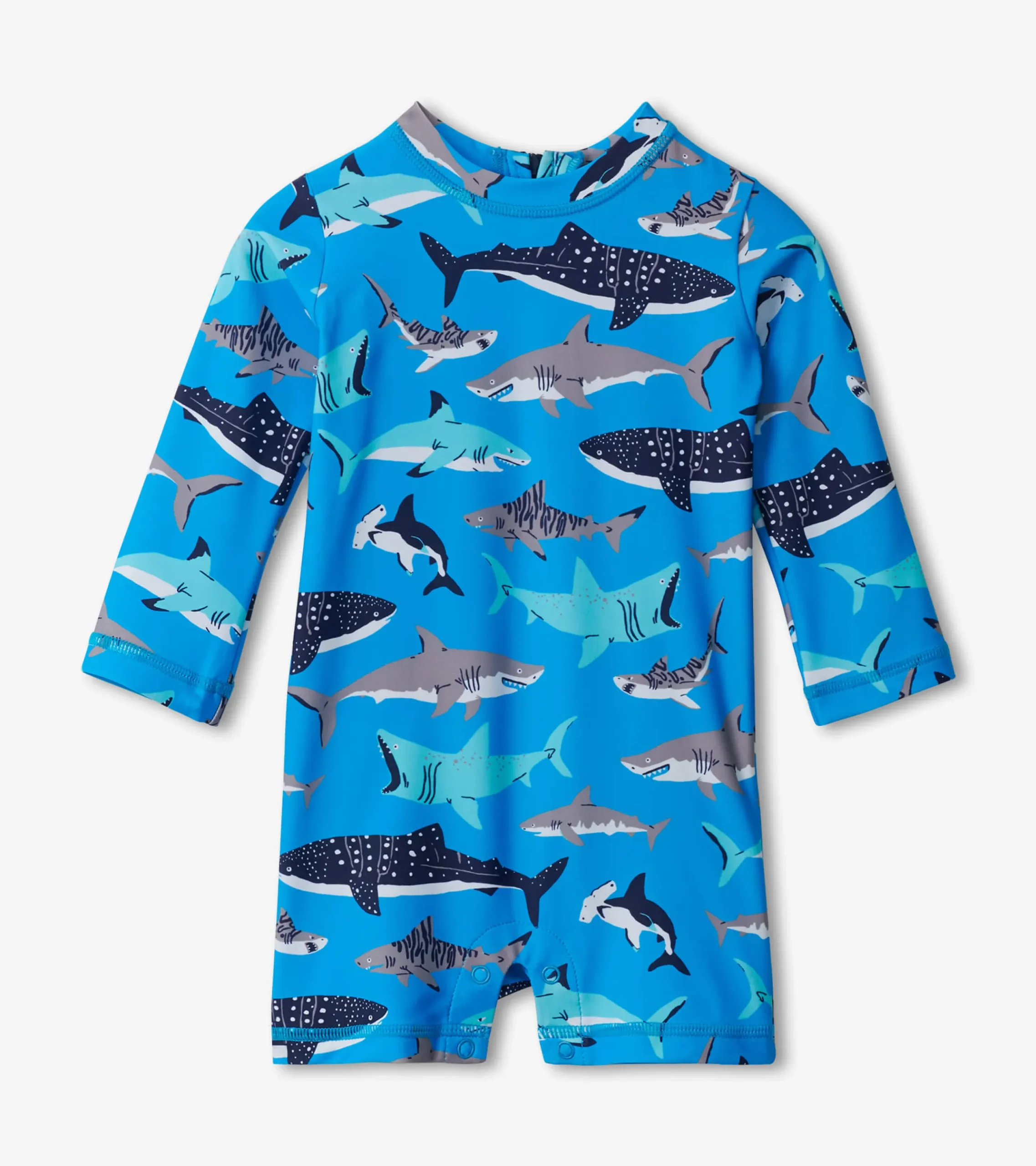 Best Hatley Baby Boys Shark School One-Piece Rashguard