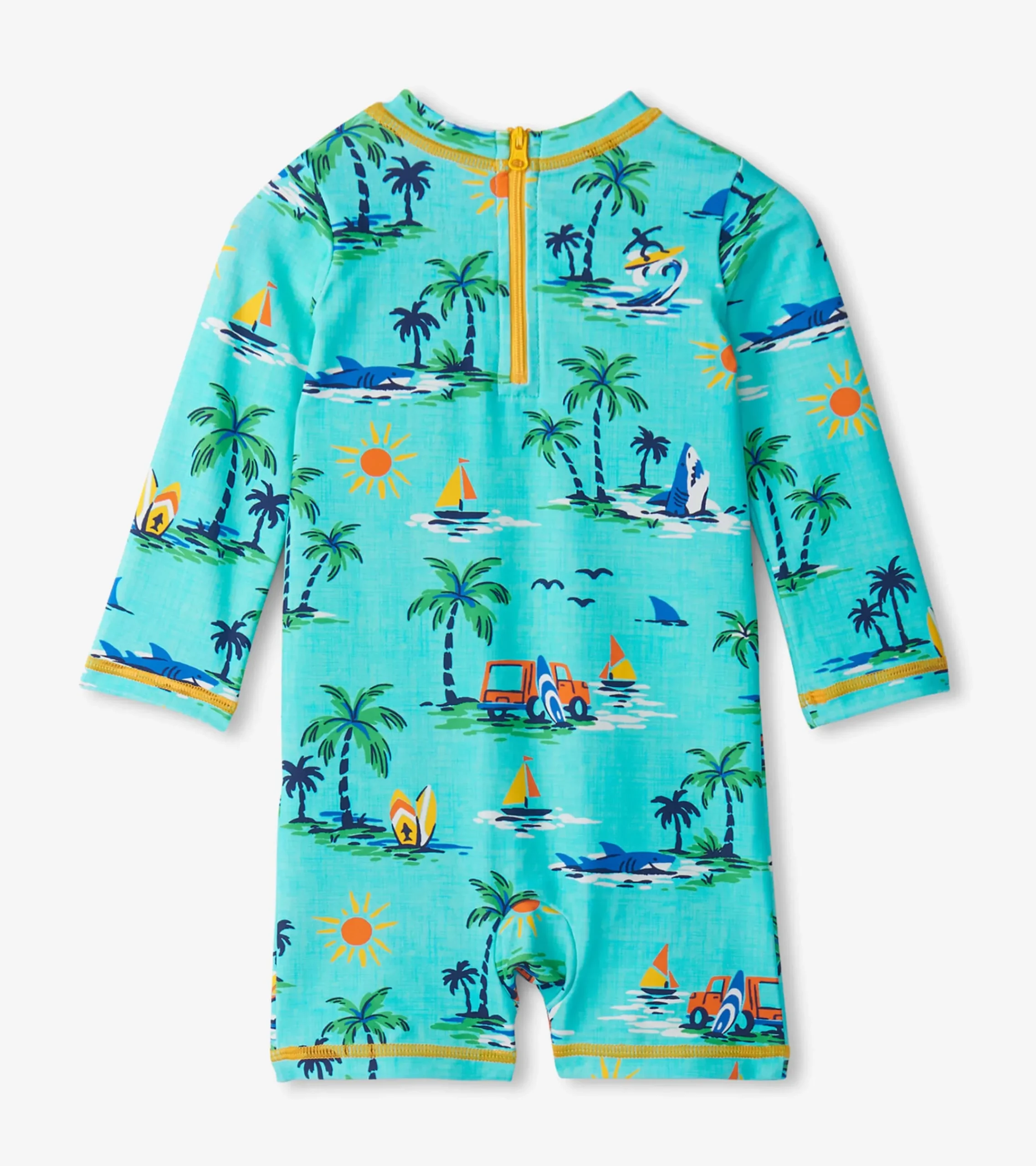 Clearance Hatley Baby Boys Vintage Holiday One-Piece Rashguard
