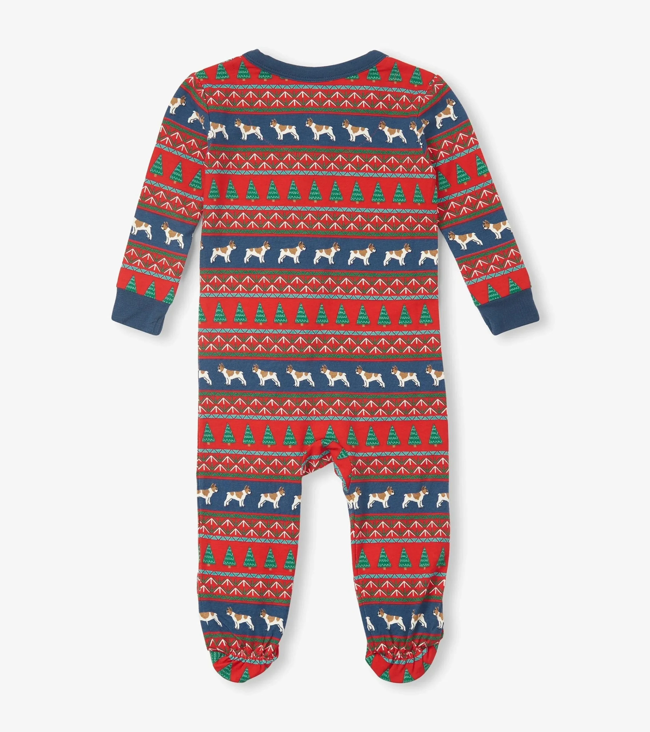 Best Hatley Baby Bulldog Fair Isle Bamboo Footed Sleeper