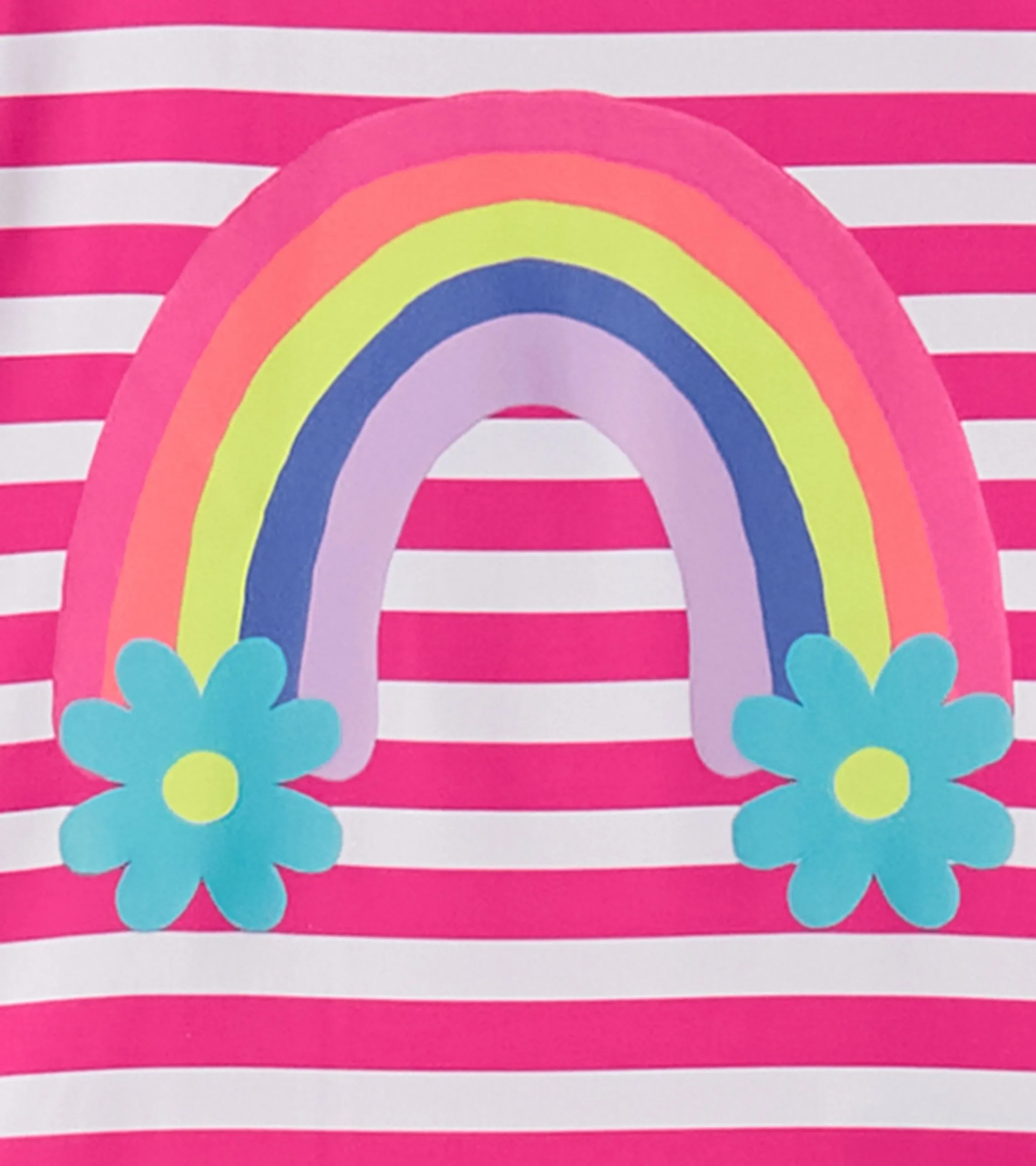 Hot Hatley Baby Girls Candy Stripes Rashguard Swimsuit