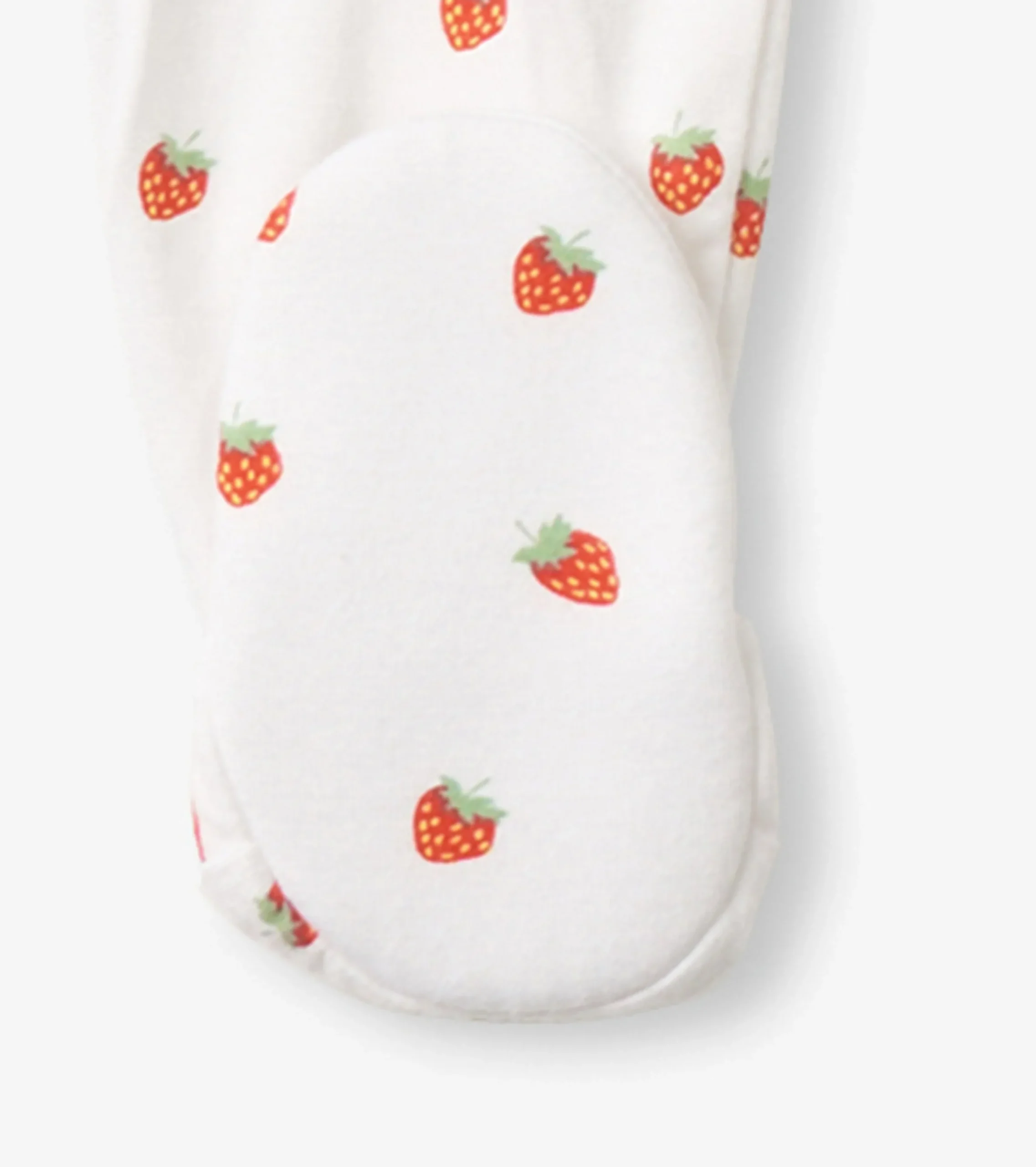 Hatley Baby Girls Ditsy Strawberries Footed Sleeper