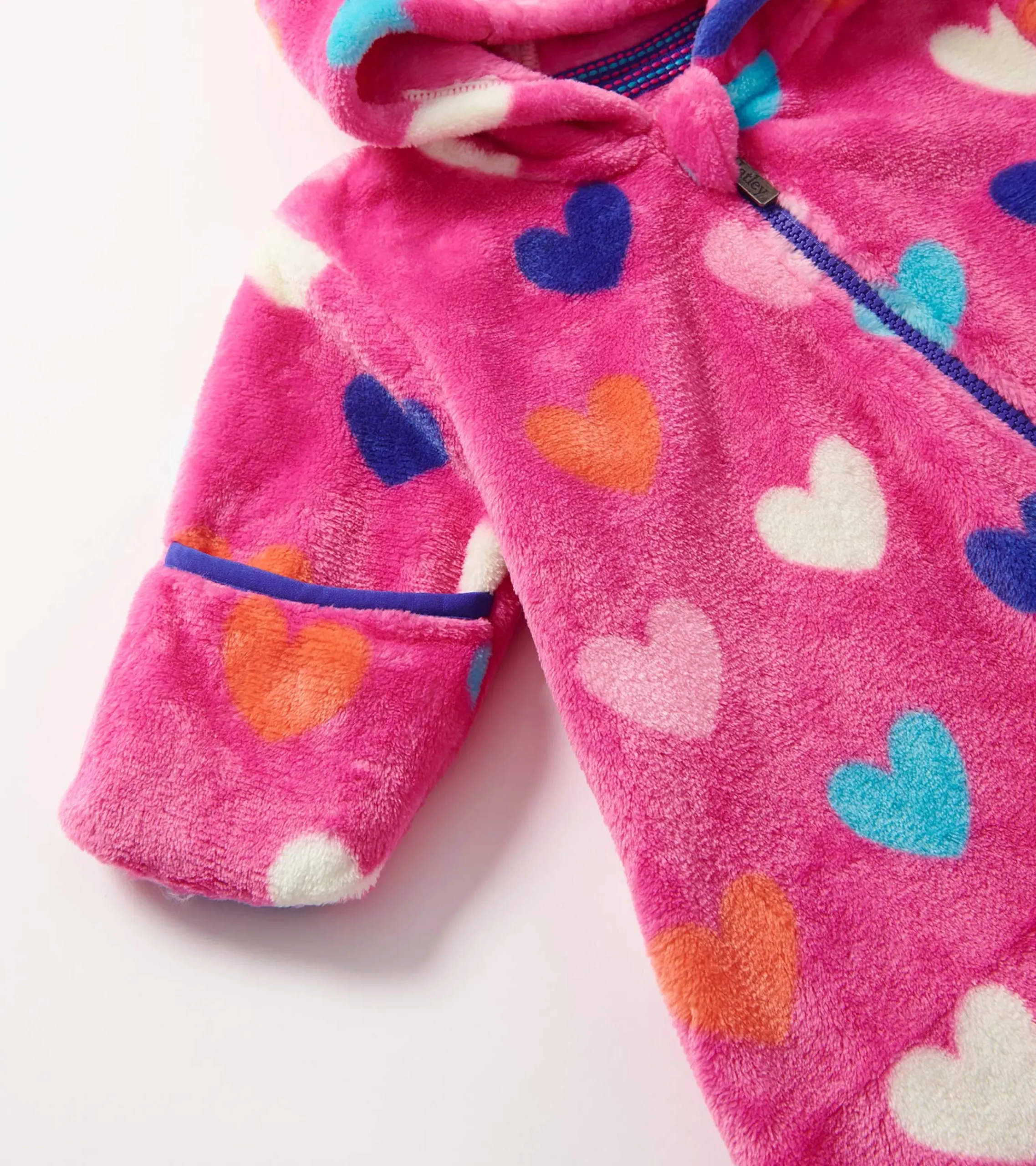 Sale Hatley Baby Girls Hearts Fleece Suit