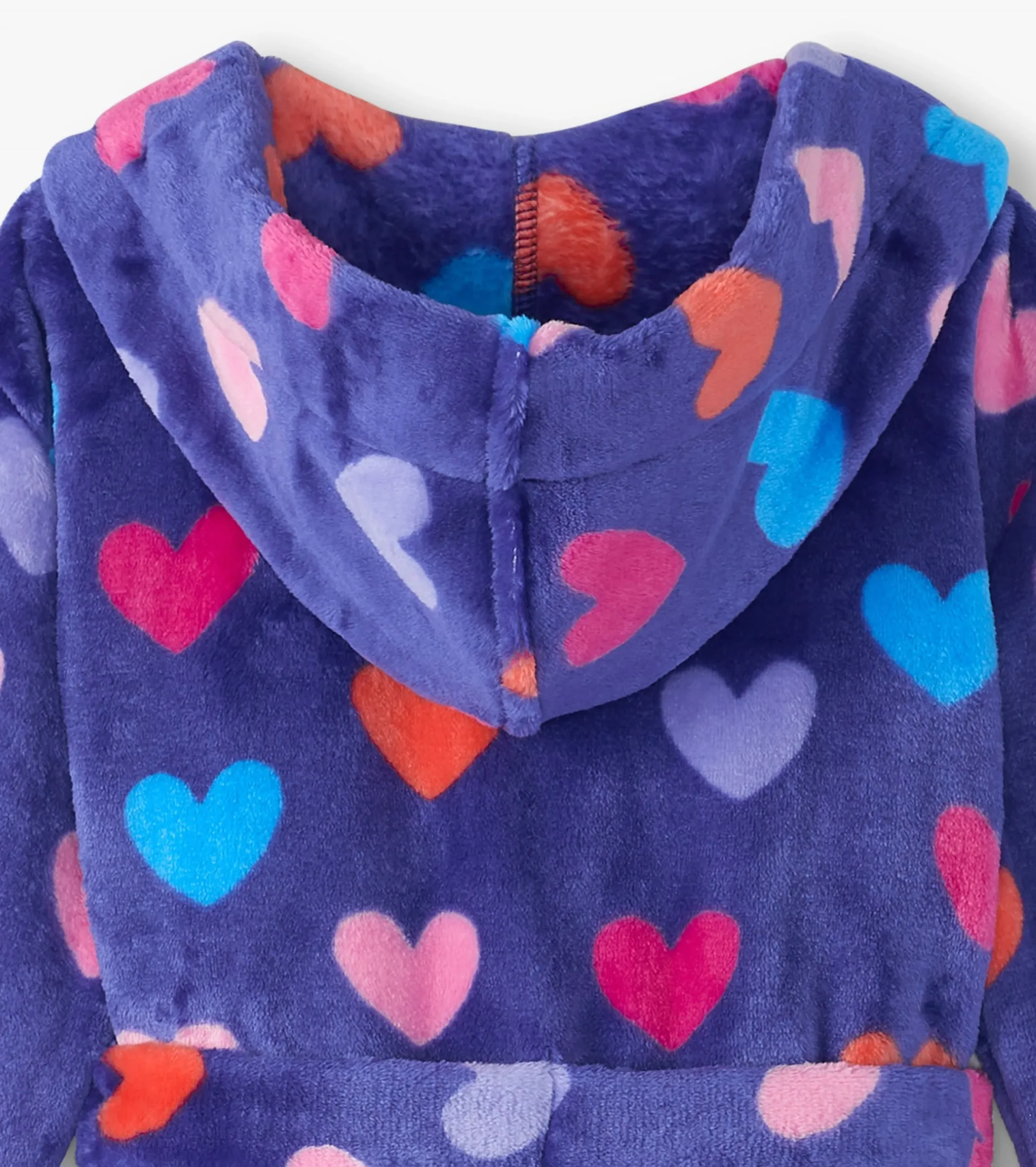 Outlet Hatley Baby Girls Hearts Fleece Robe