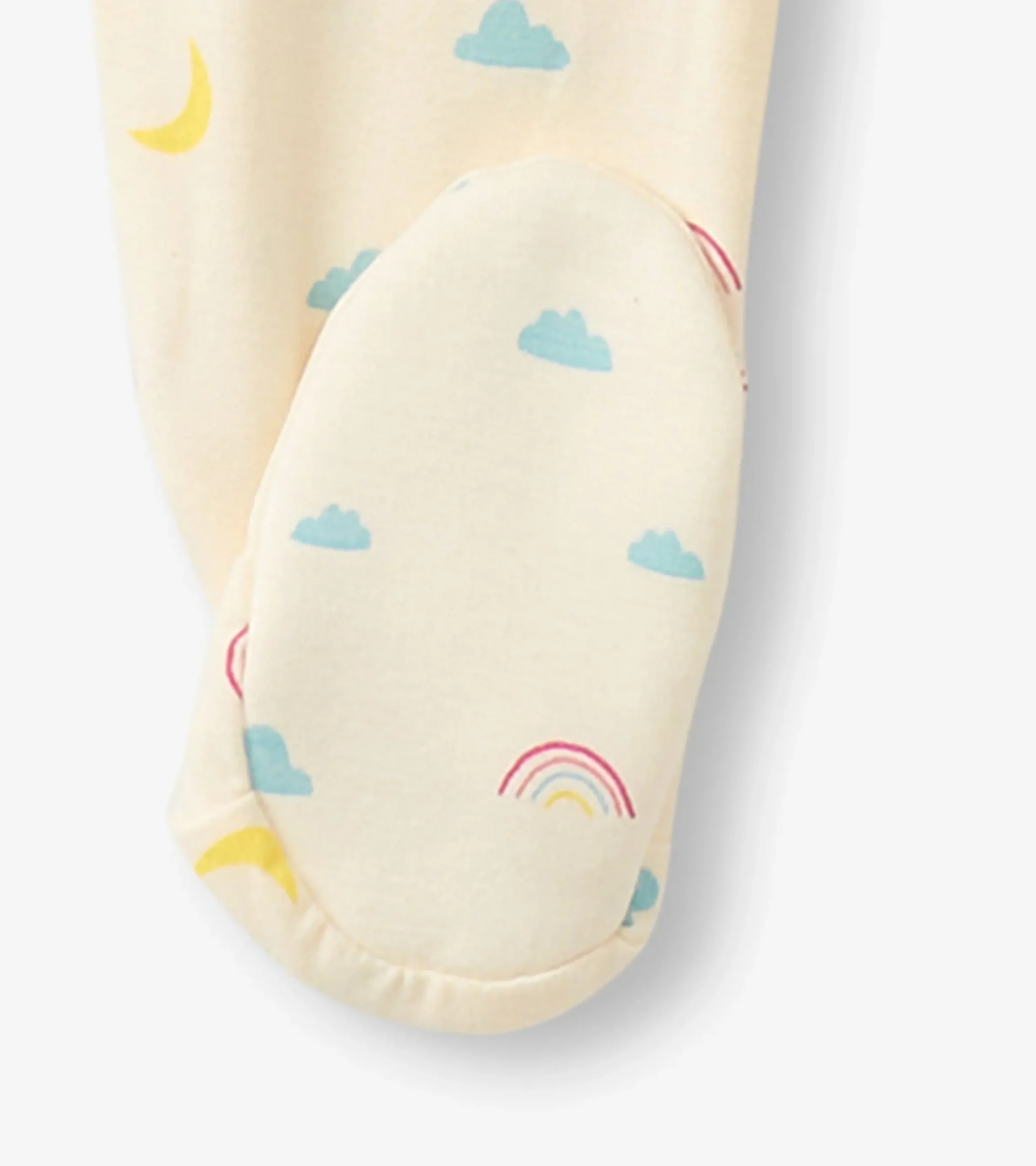 New Hatley Baby Girls Lucky Charms Footed Sleeper