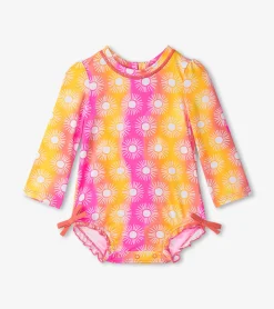 Sale Hatley Baby Girls Sunshine Rashguard Swimsuit