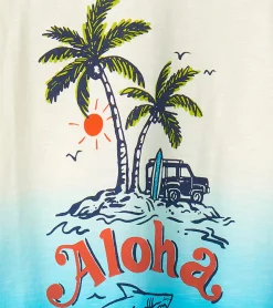 Discount Hatley Boys Aloha Graphic Tee